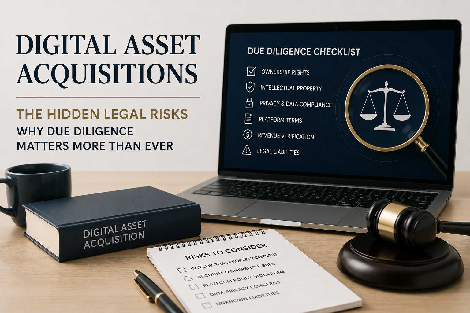 Before You Buy a Social Media Account: Legal Risks and Due Diligence Every Buyer Should Know