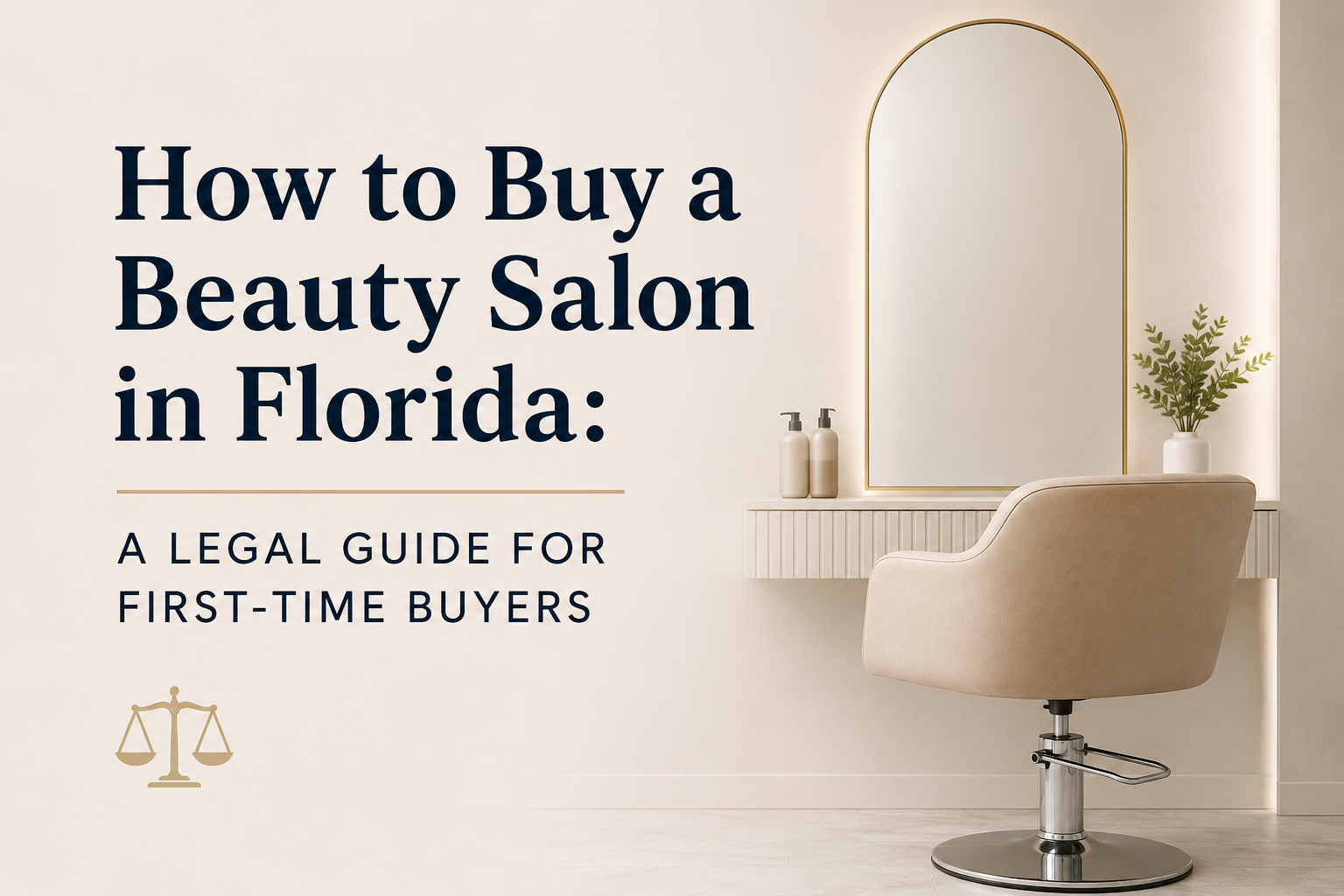 How to Buy a Beauty Salon in Florida: A Legal Guide for First-Time Buyers