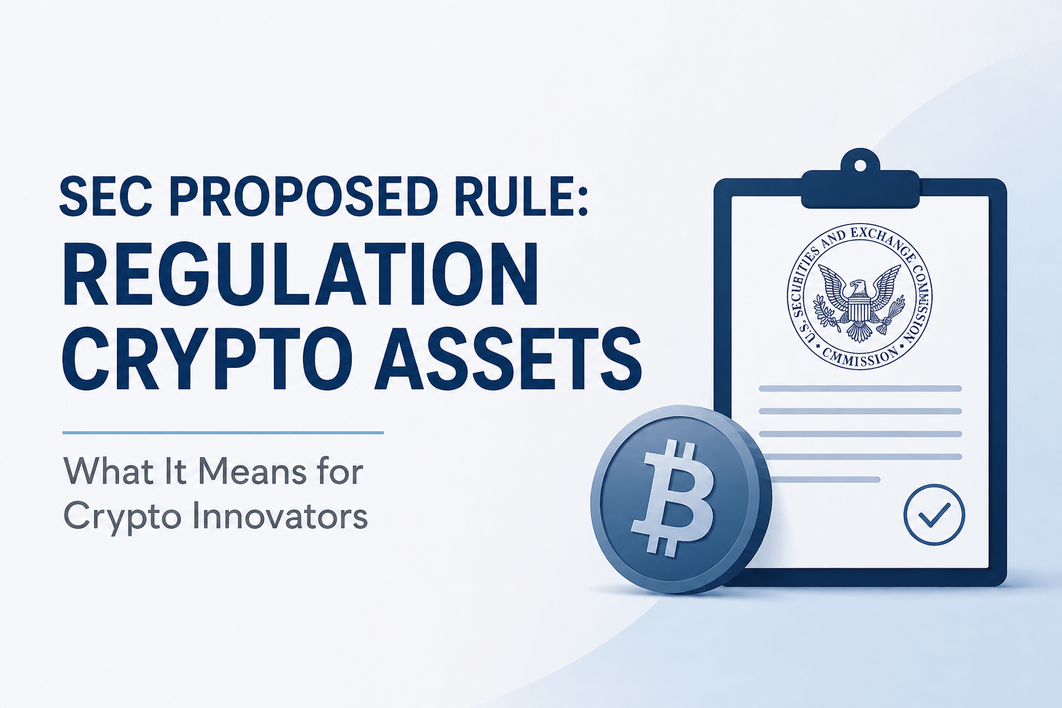 Worried Securities Laws Could Stall Your Crypto Launch? What the SEC’s Proposed Regulation Crypto Assets Means for Innovators