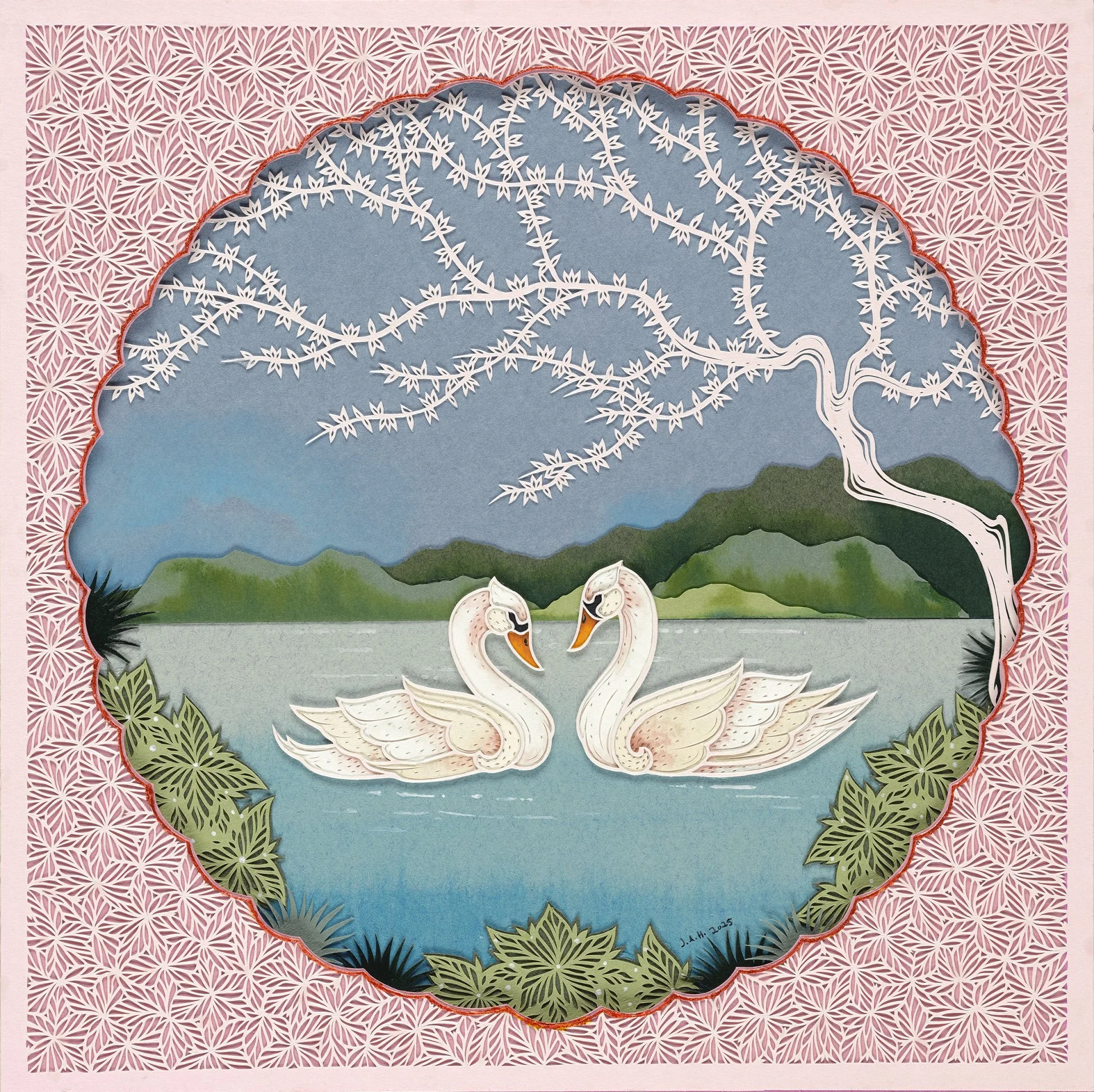 Hand Cut Paper Artist Jennifer Hudson