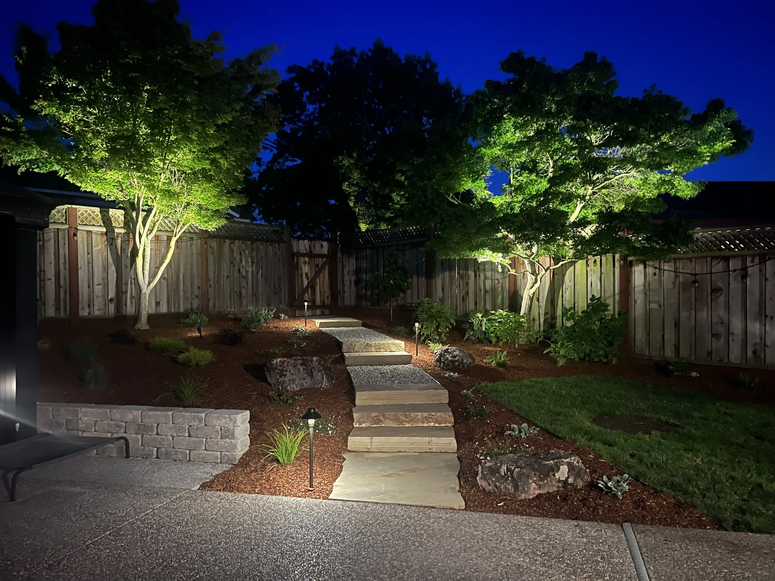 Featured Garden: Petaluma, California  Stonework, Putting Green & Mediterranean-Inspired Landscape