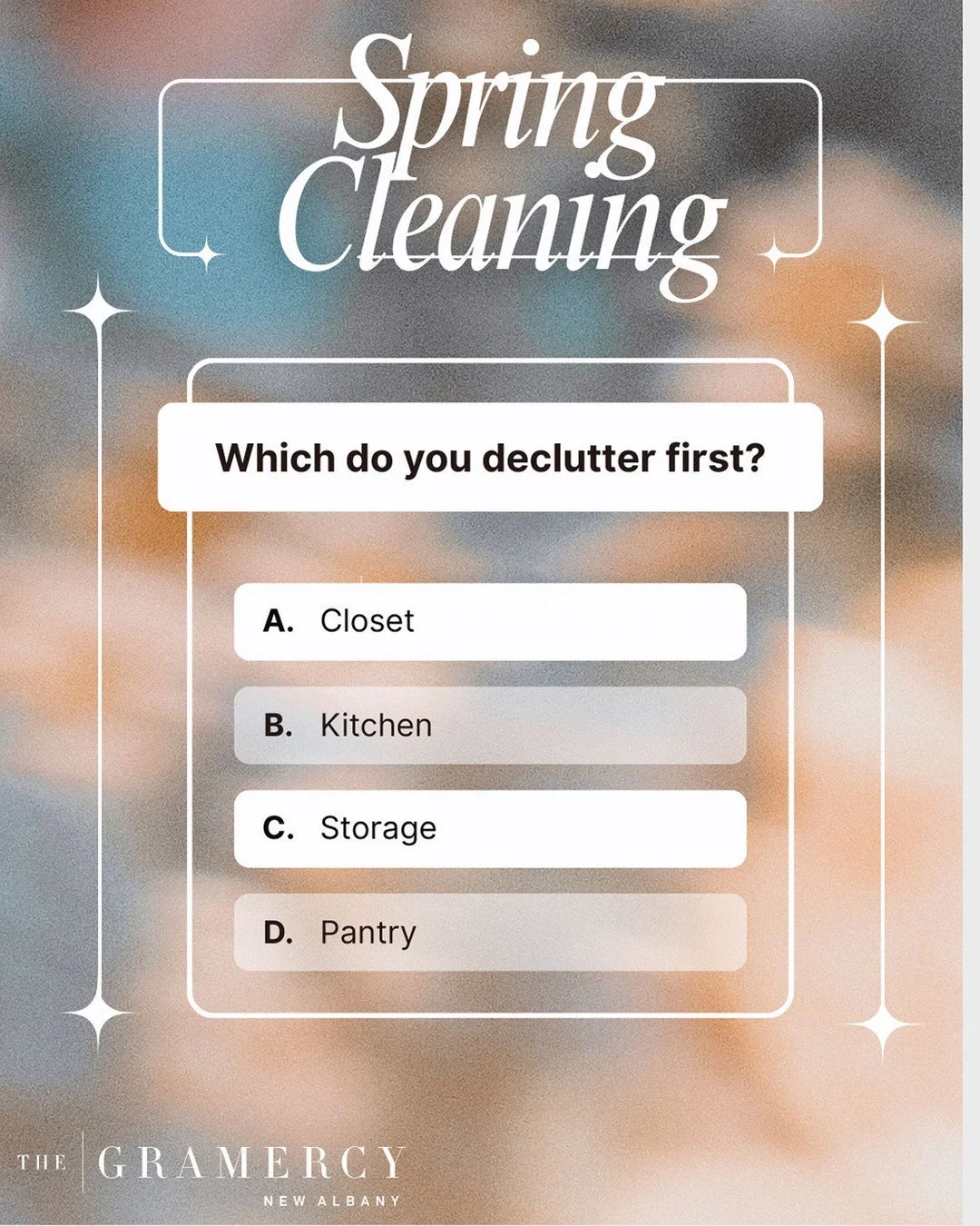 🌿Spring cleaning season is here 🌿 What&rsquo;s the first thing you declutter?
Comment below 👇

(Pro tip: A fresh space creates a fresh mindset!🌿)