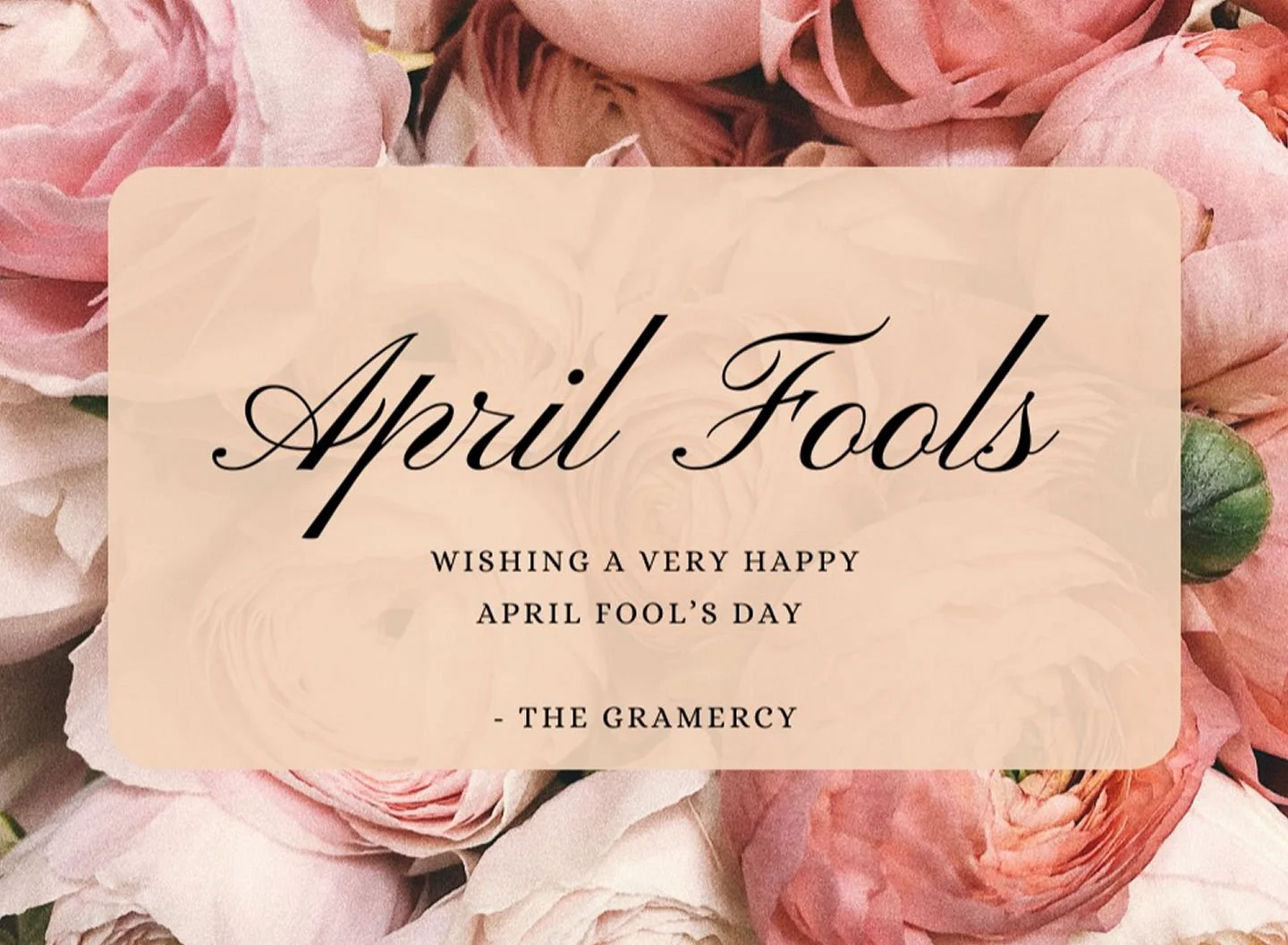 Happy April Fools from The Gramercy 😄 No tricks here&mdash;just great homes, amazing amenities, and a community you&rsquo;ll actually love. (Okay&hellip; maybe a few harmless pranks 👀) JUST KIDDING!
