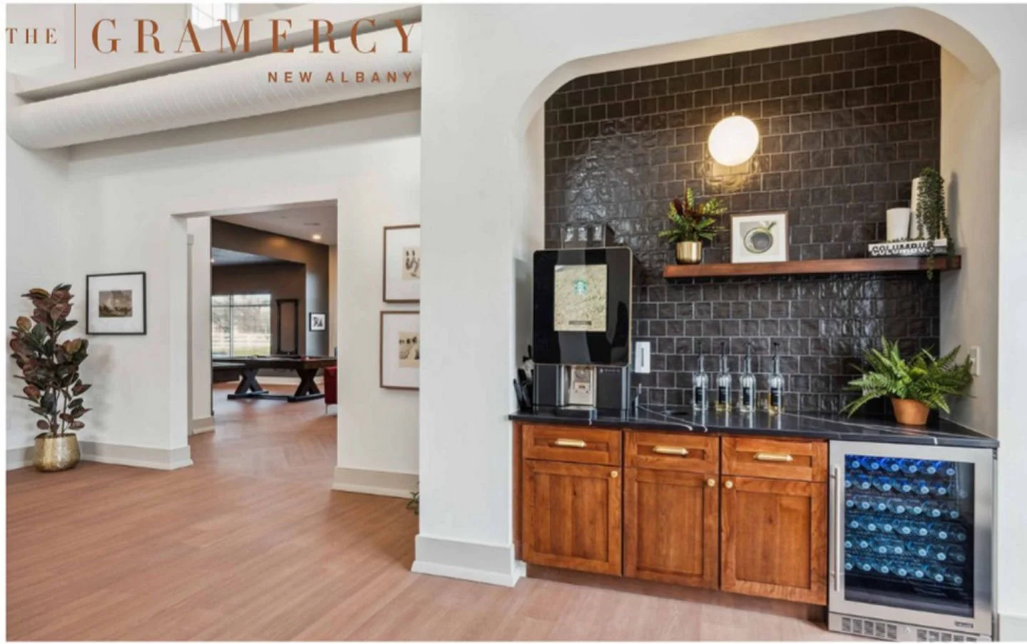 Coffee first, everything else later ☕😉 Stop by The Gramercy Coffee Bar and start your day on a delicious note&mdash;just steps from home.
#HomeBrewedHappiness #GramercyLiving