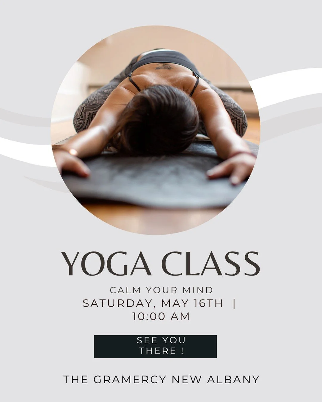🧘&zwj;♀️ Monthly Yoga Class Reminder 🧘&zwj;♂️
Join us for this month&rsquo;s resident yoga class on:
📅 Friday, May 16th
⏰ 10:00 AM
📍 Clubhouse Yoga Studio

Start your morning with movement, relaxation, and positive energy. We hope to see you ther