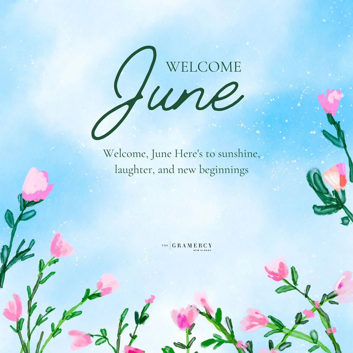 ☀️ Hello, June! 🌸

🌿A new month means longer days, warmer weather, blooming flowers, and the excitement of summer just around the corner! Here's to sunshine-filled days, fresh starts, and making the most of every moment this season. 🌞🌼

 #HelloJu