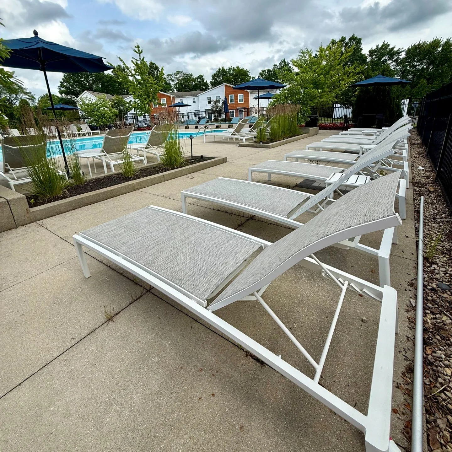 We saved you a seat! Come by the pool from 9am to 9pm! ☀️ #summer #poolside #TheGramercyLiving