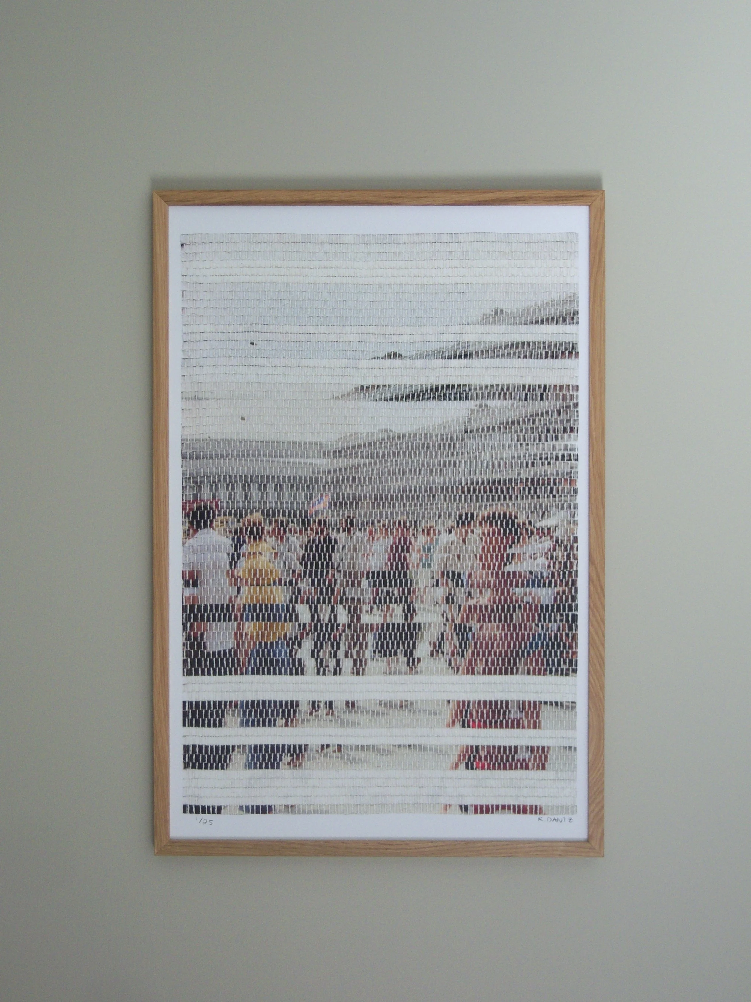 "Crowded Places (part I)" Limited Edition Giclée Art Print
