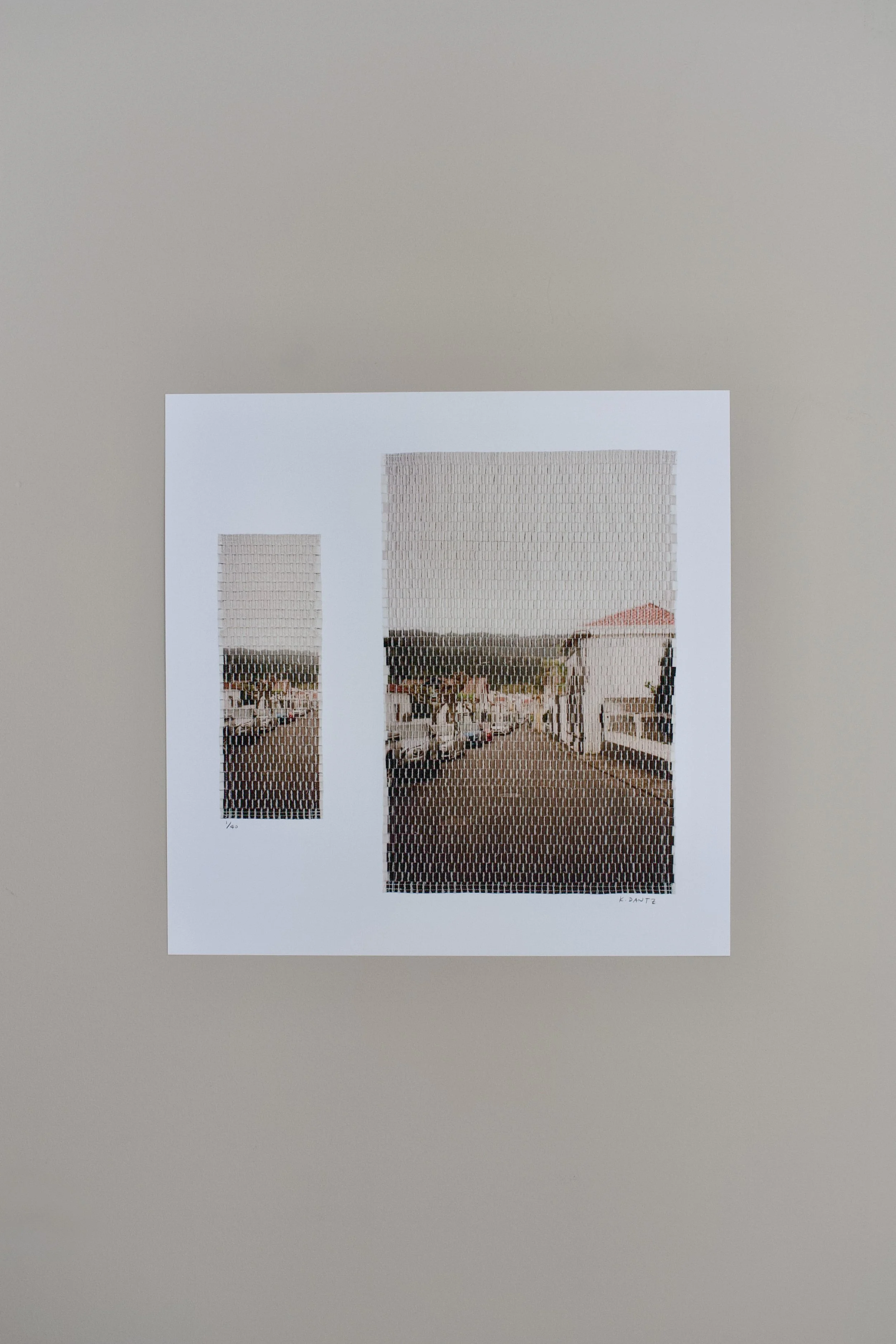 "Street Path" Limited Edition Giclée Art Print