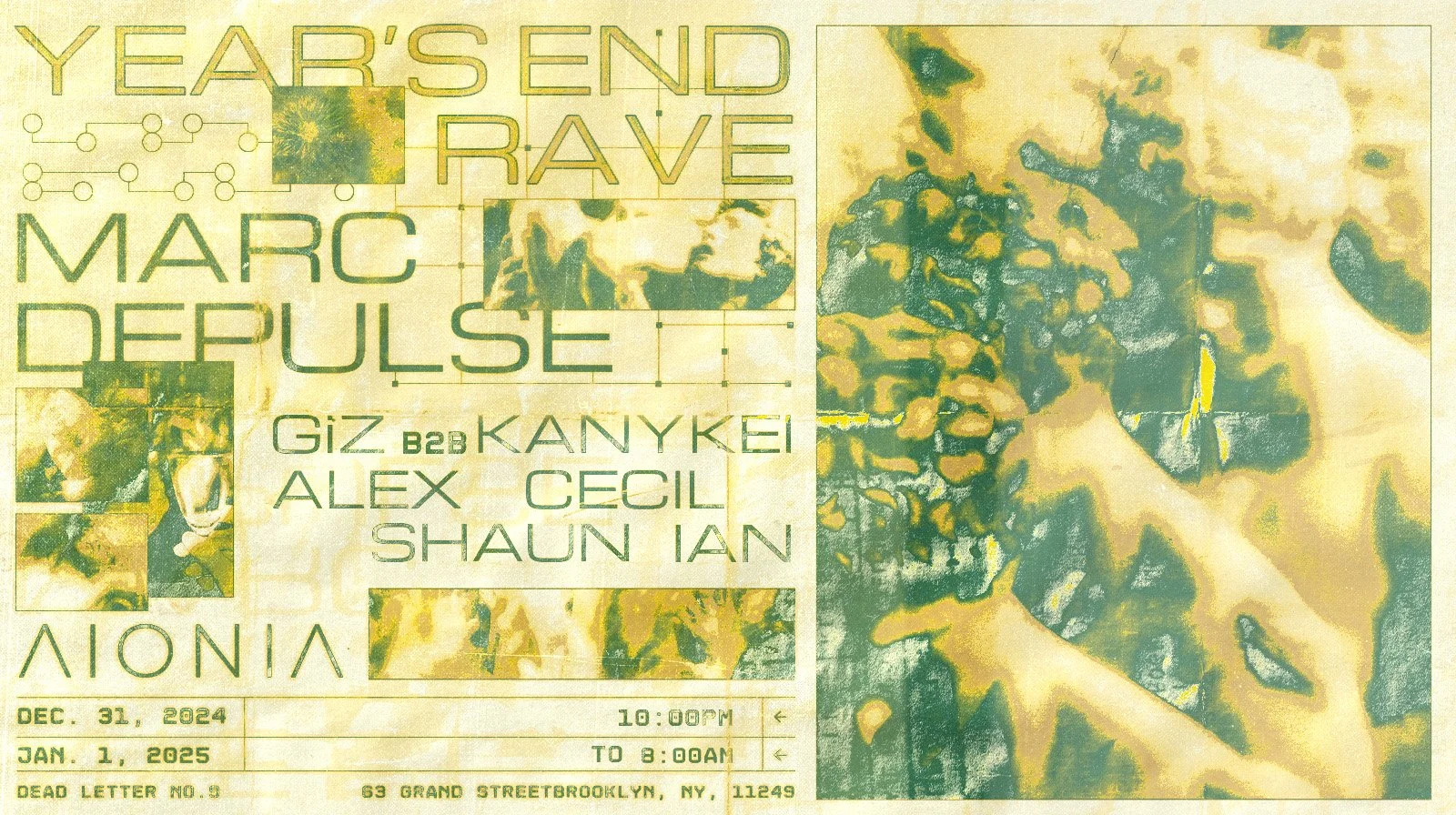 YEAR’S END RAVE: Marc DePulse [DIYNAMIC] | G I Z | KANYKEI [KATERMUKKE] ALEX CECIL [MIKI BEACH] - ‘TIL 8AM