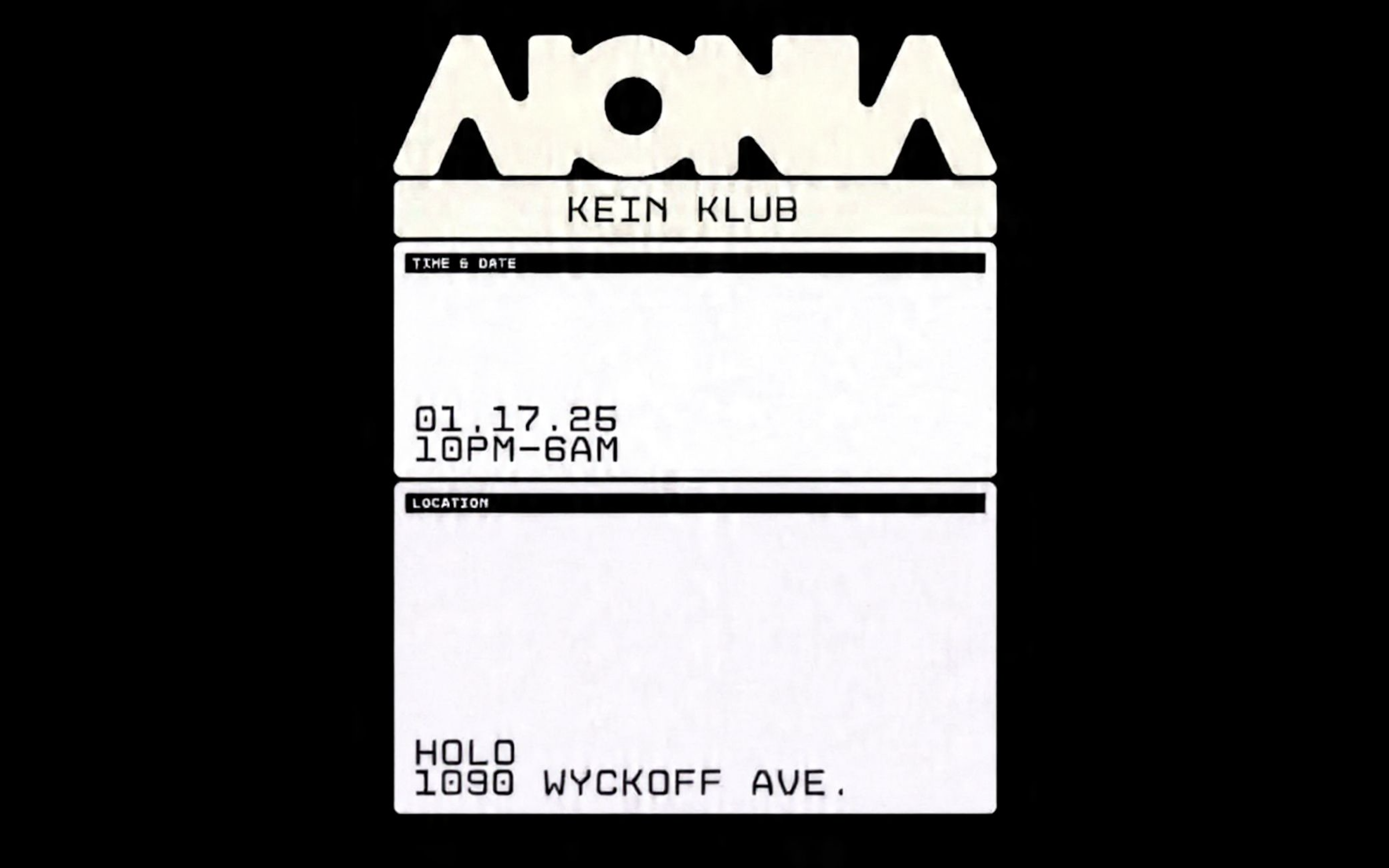 ◥◣ KEIN KLUB ◢◤
