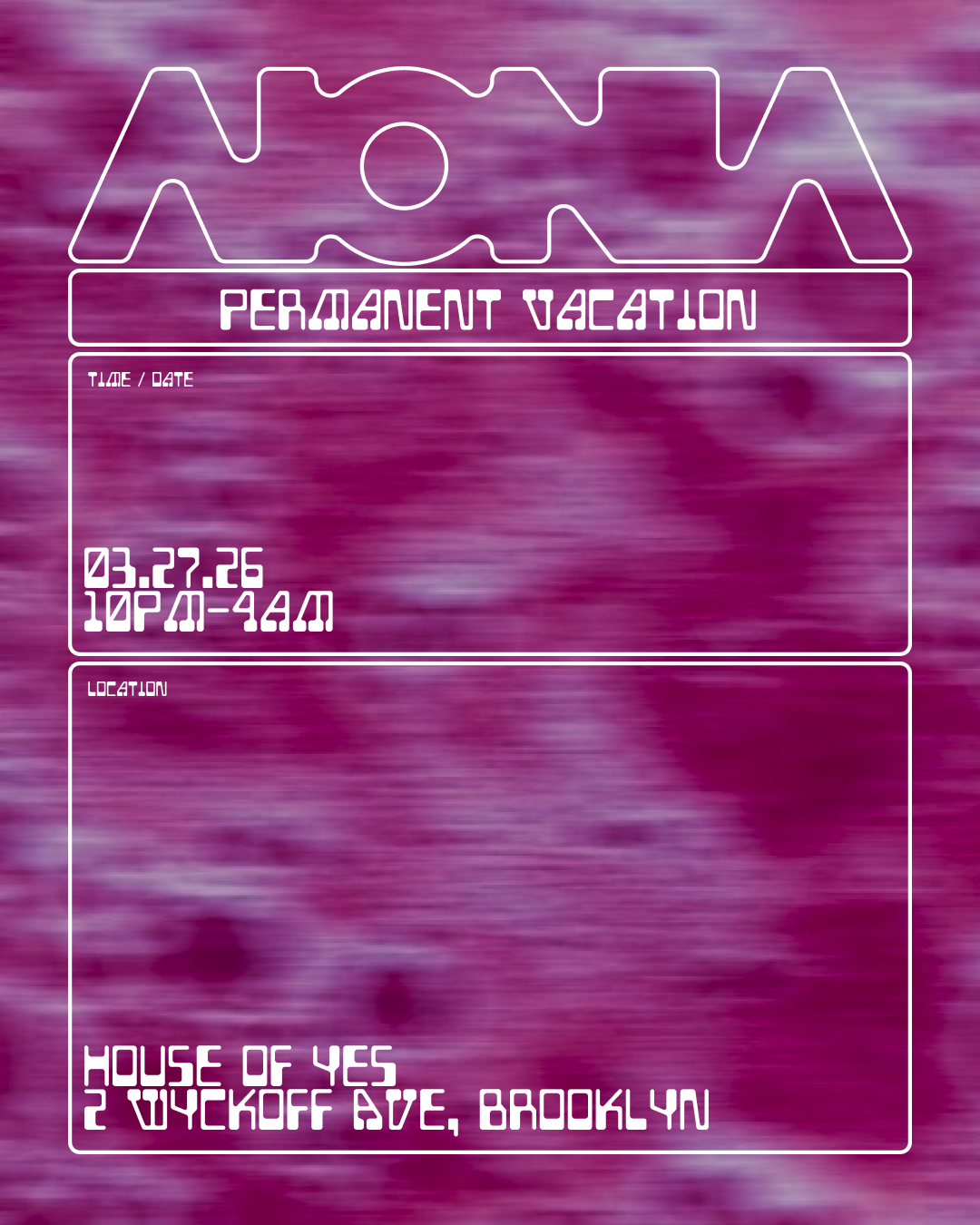 PERMANENT VACATION - 20 YEARS