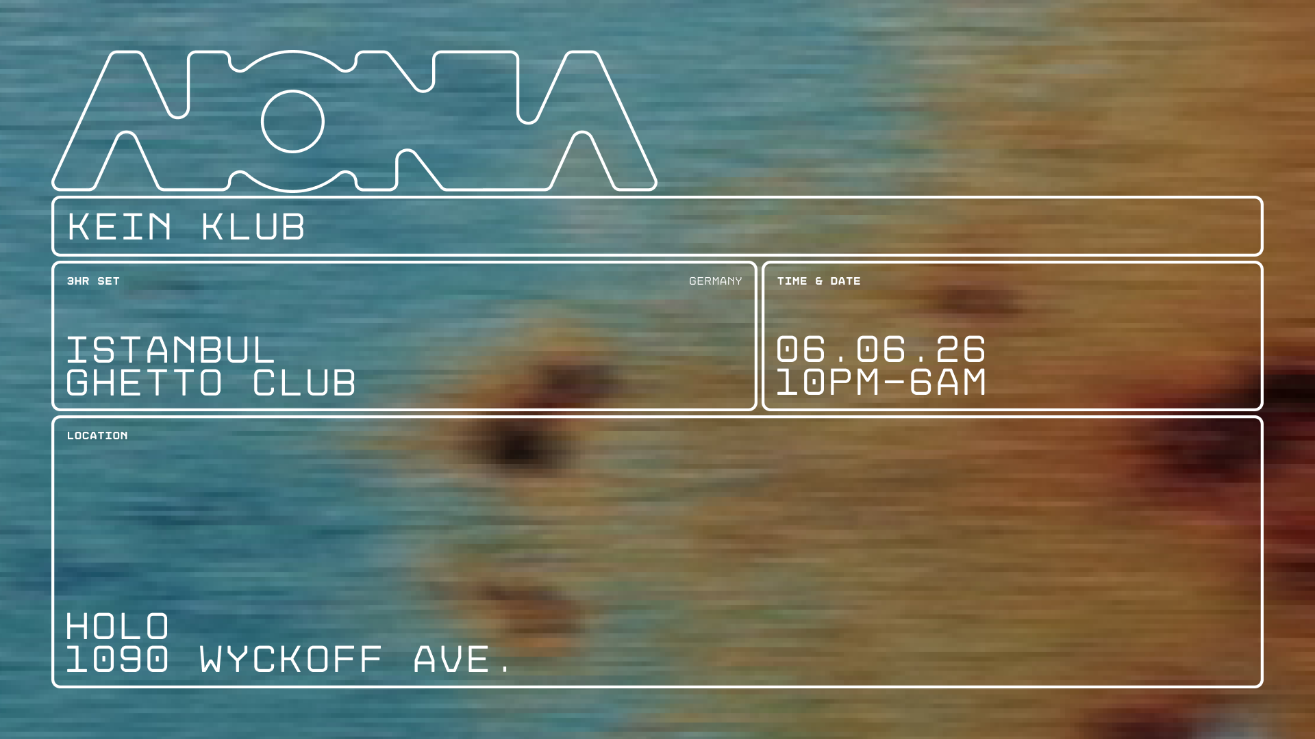 KEIN KLUB: ISTANBUL GHETTO CLUB [BERLIN]