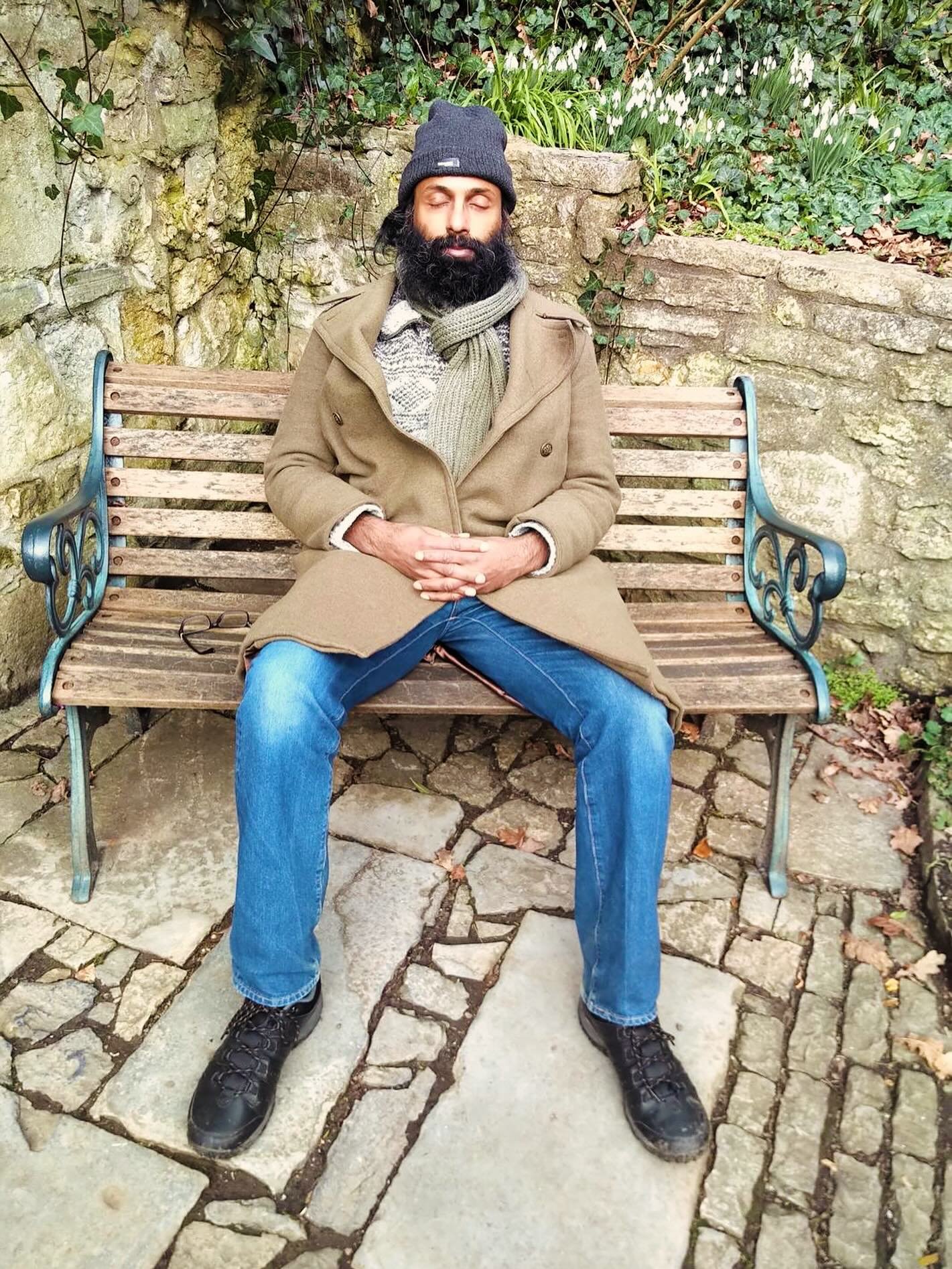 When feeling under siege from cognitive overwhelm welcome it all.  But try not to immediately act (mental or physical engagement).

The first blast is like the first hit of a cold shower in the morning, but then the intensity eases and somehow a flow