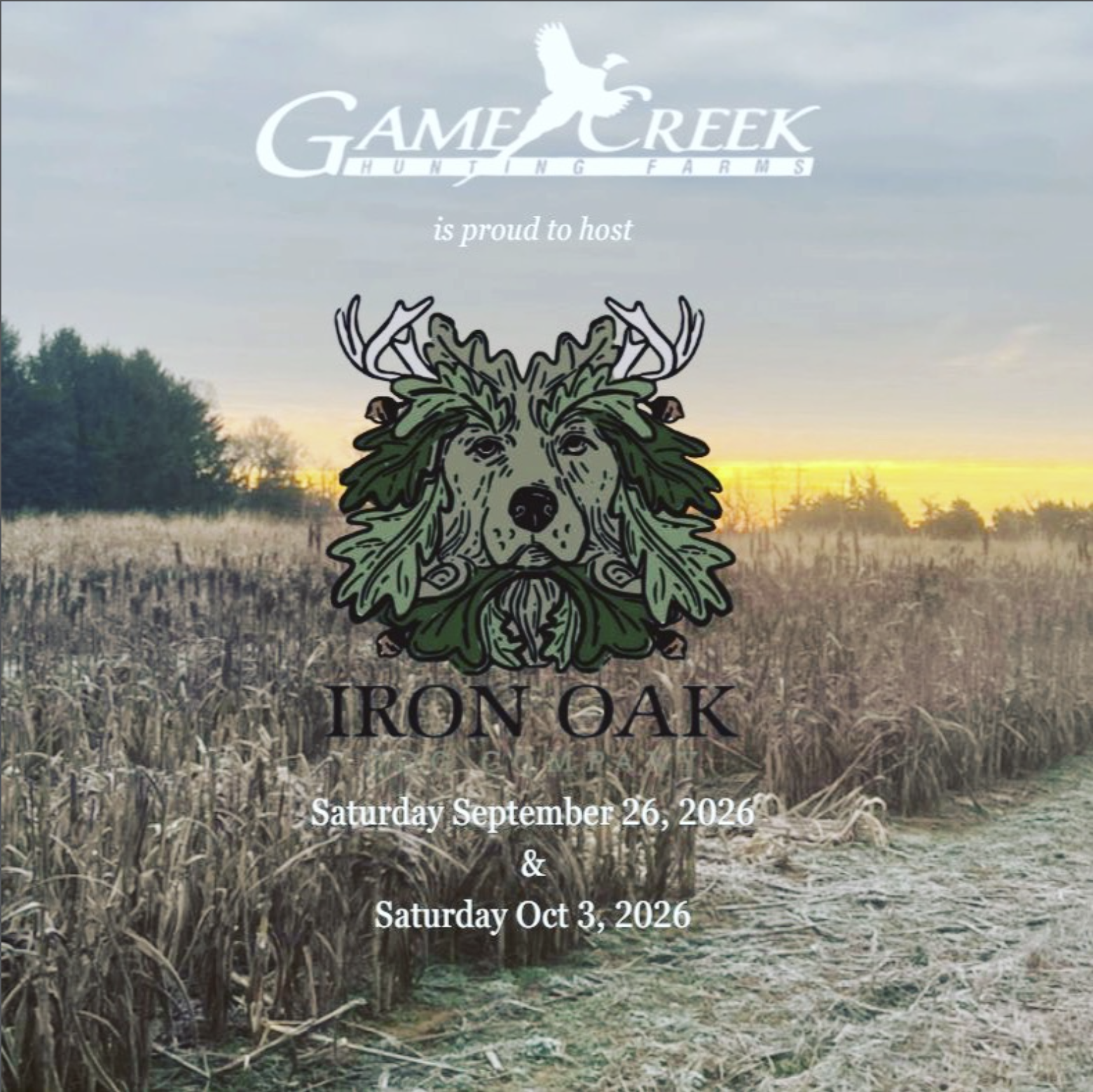 Pre-Season Tune Up @ Game Creek Farms