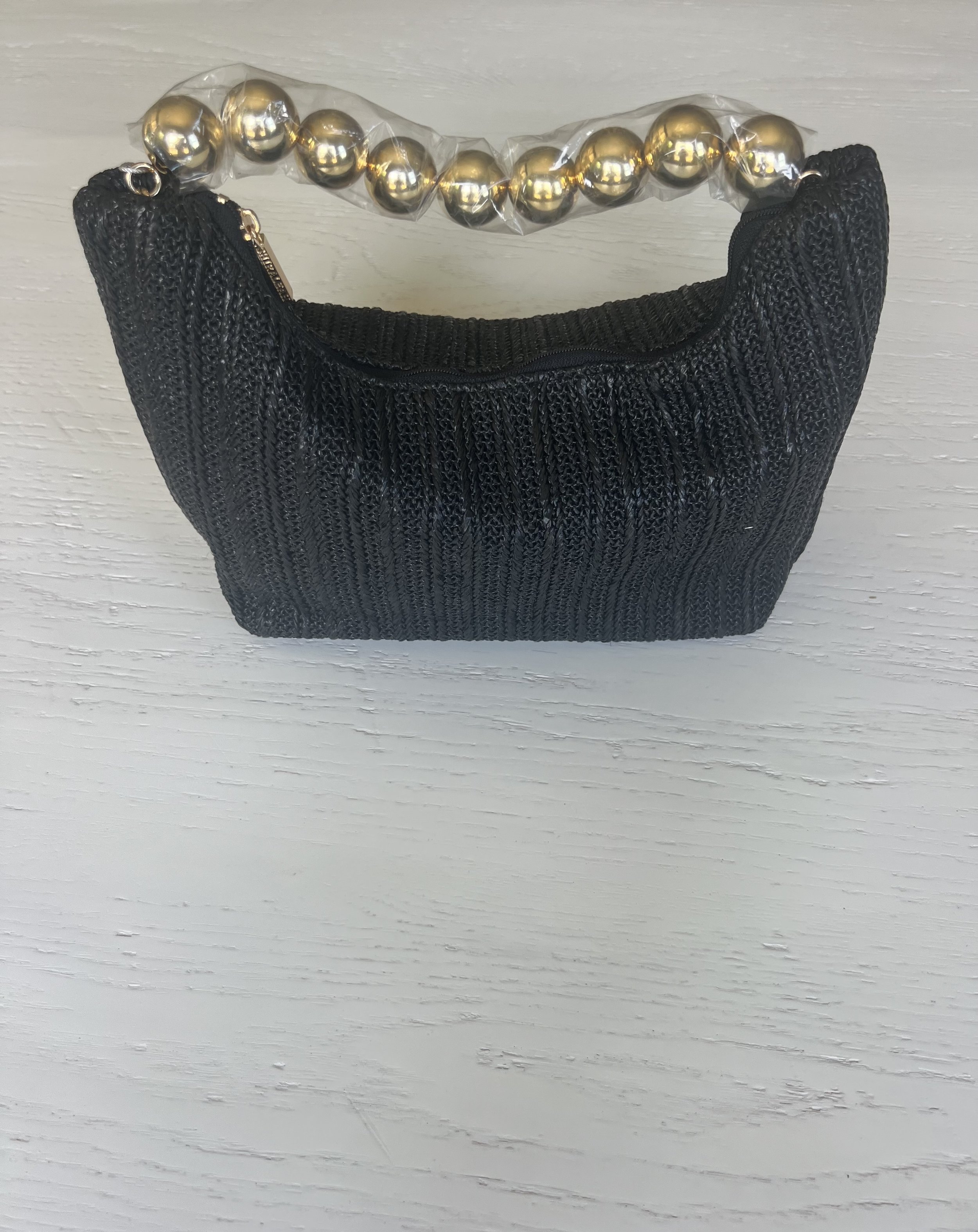 Sophia Gold Pearl Handle Bag