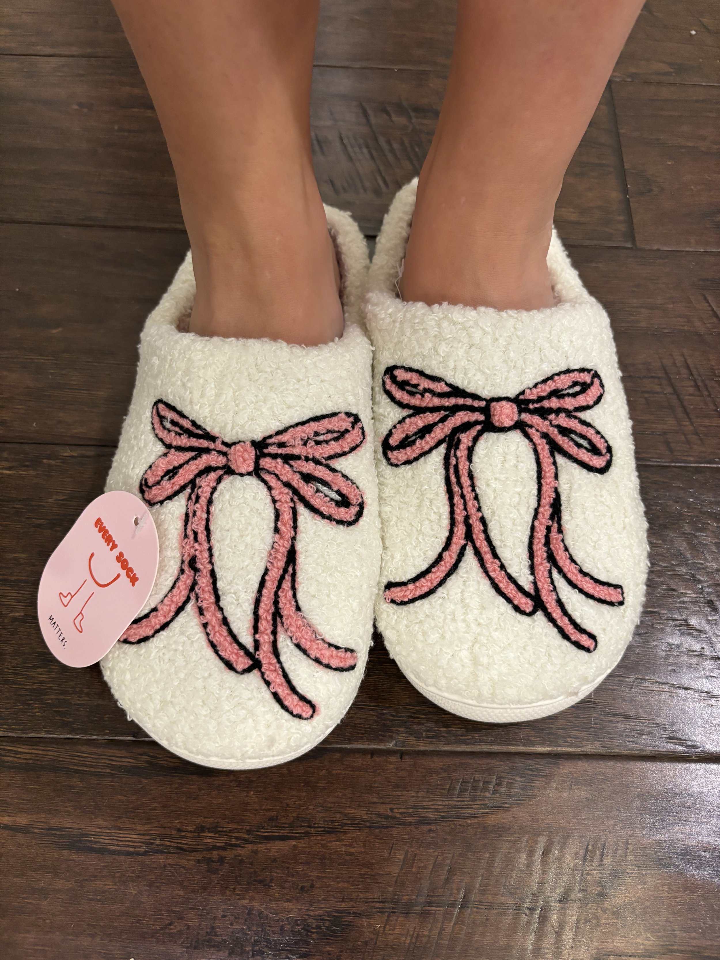 Bow Slippers