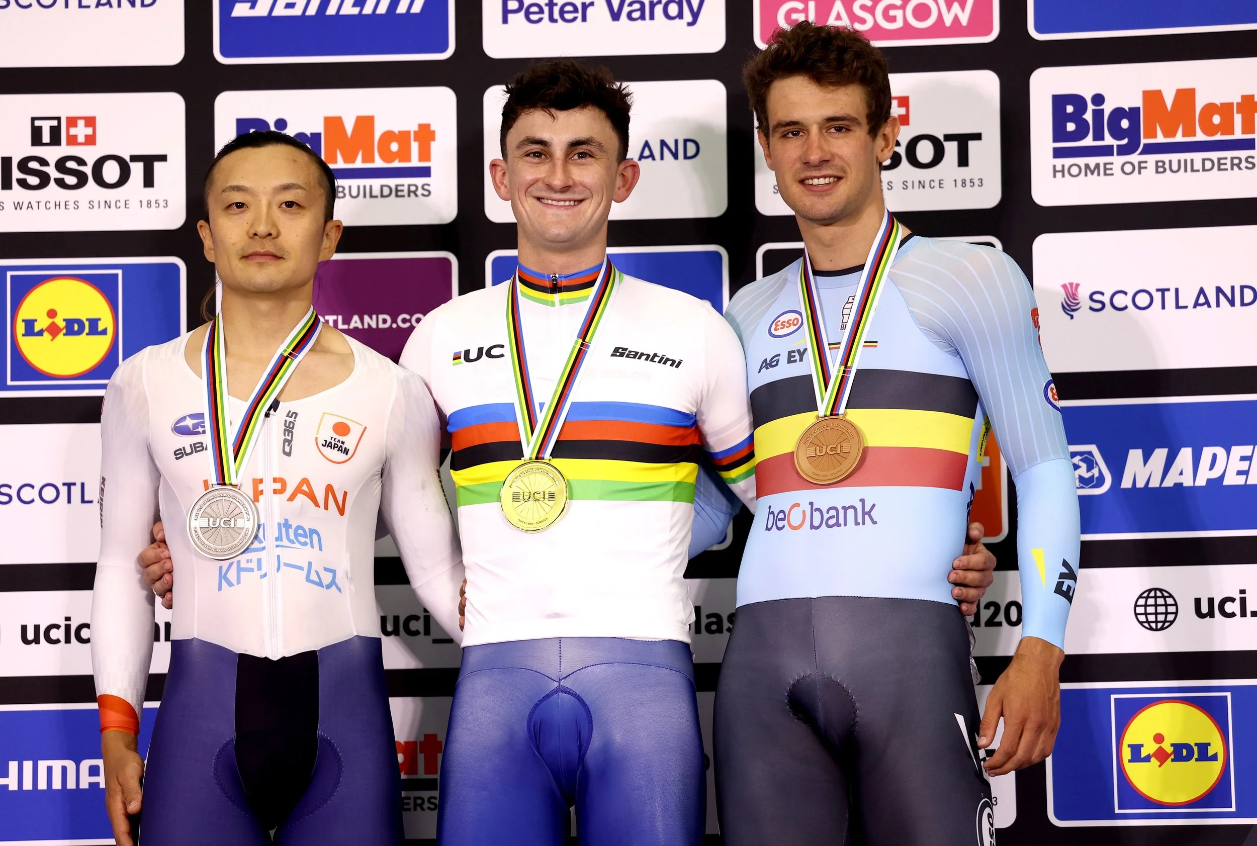 World Scratch Championship Podium