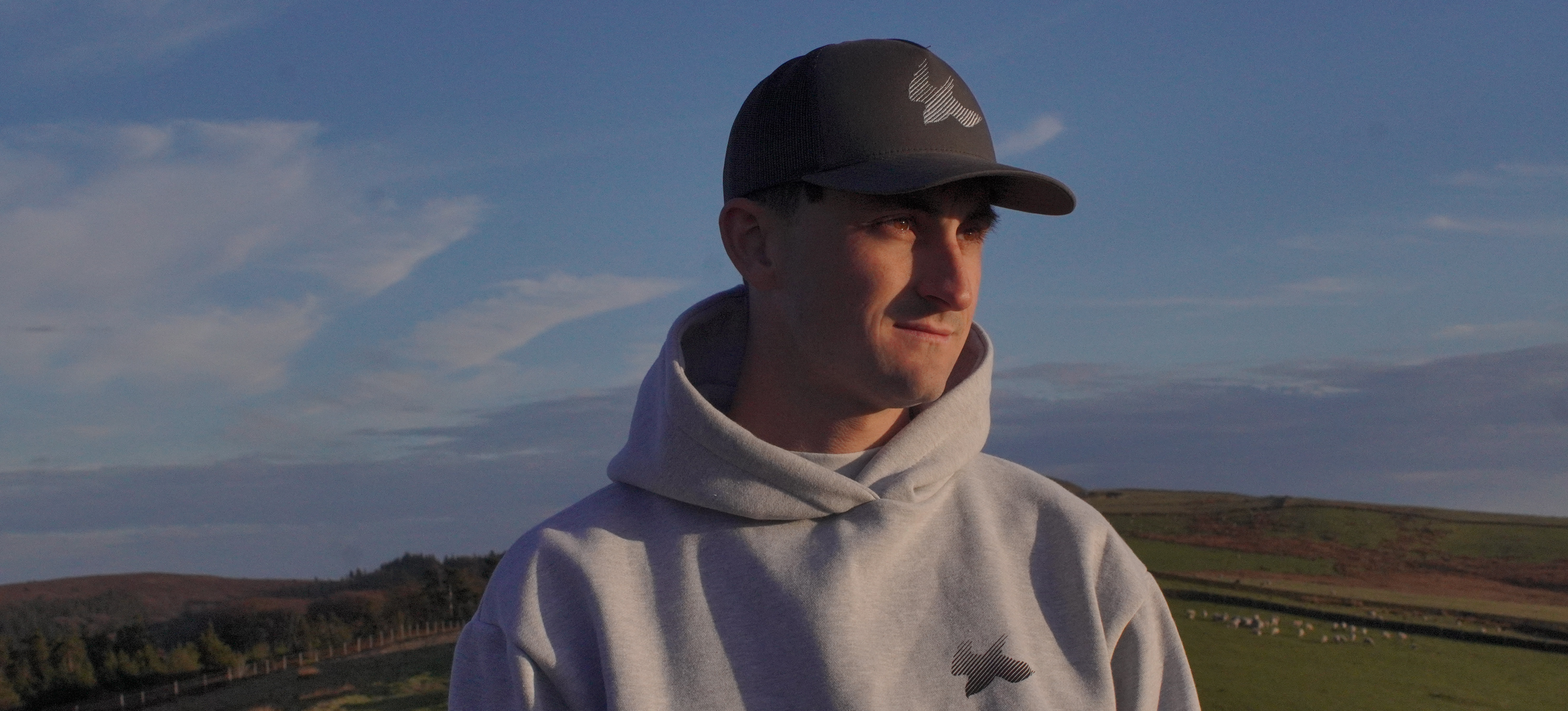 Charcoal Cap  Falco Logo