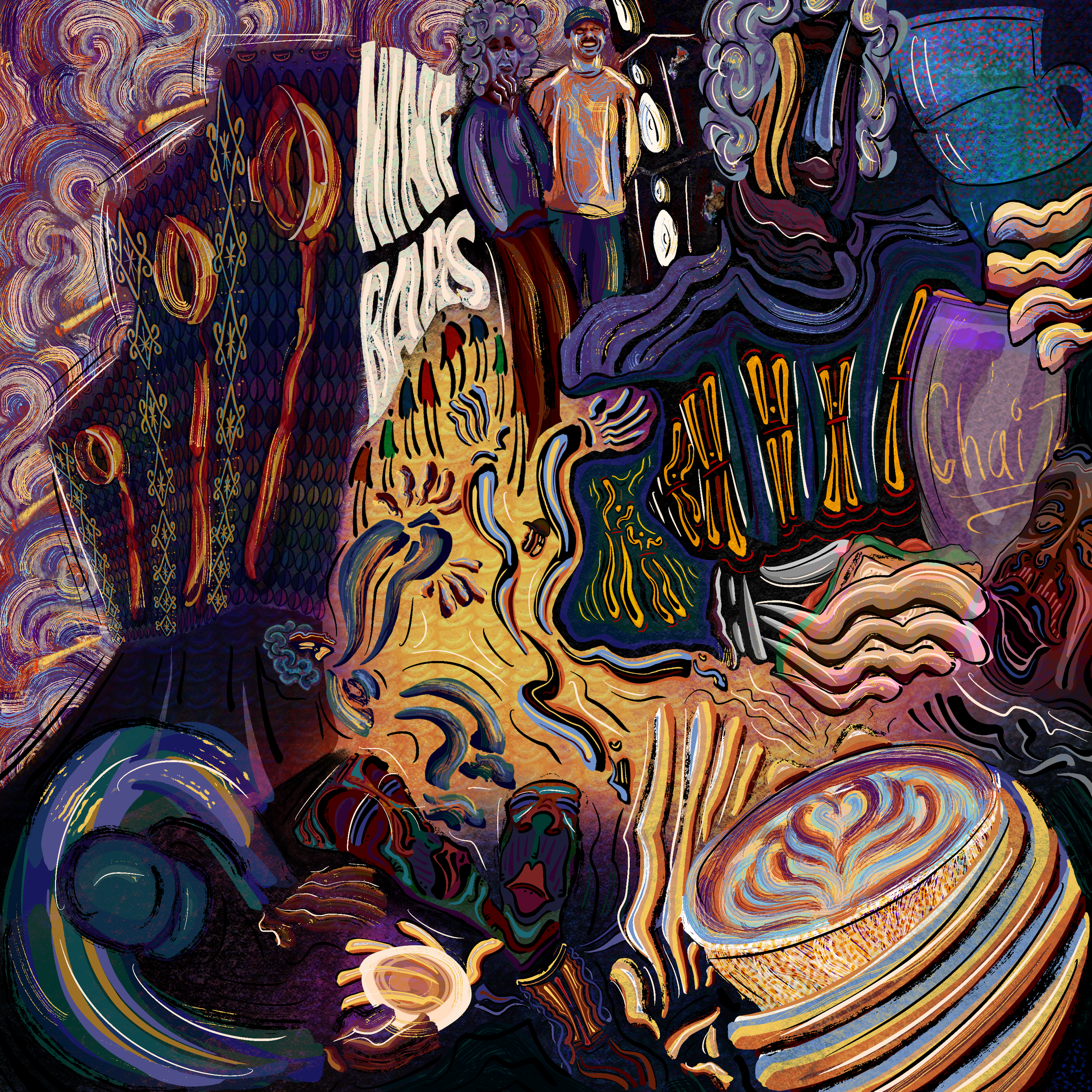 Nine Bars Coffee Shop, Print