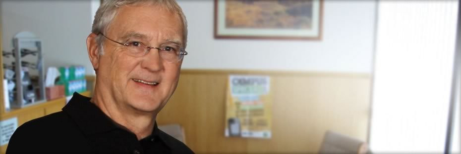 Dr. Thomas Sather, optometrist in Bozeman MT since 1979, Anderson Family Vision