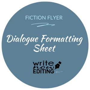 Dialogue Formatting Sheet