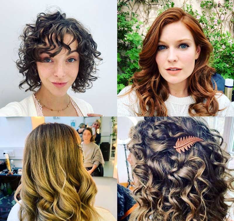Curly Girls in Salon Beehive