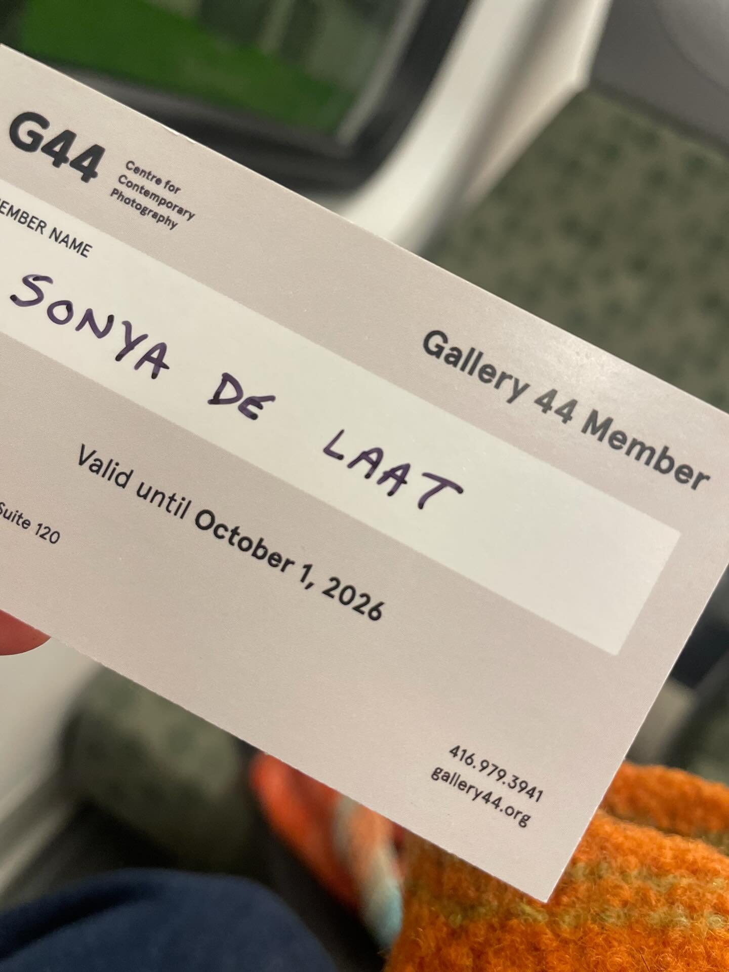 Newly minted member of Gallery 44. Can&rsquo;t wait to try out new (old) things and meet more photo nerds. (Ok I&rsquo;m a nerd).