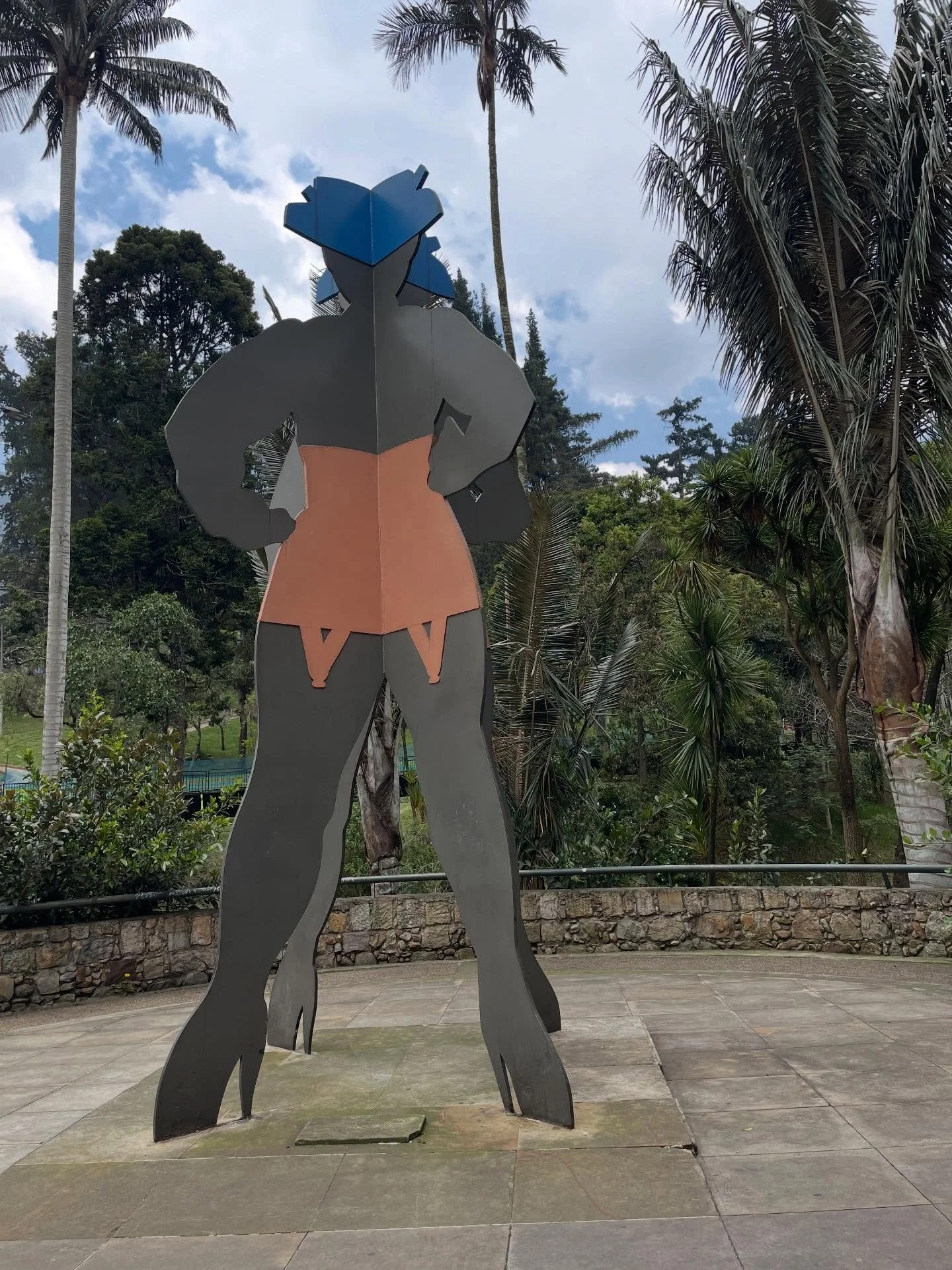 Ok, the last few from my visit to Bogota. Again, I didn&rsquo;t get to play tourist much, two of these were through a car window. The last is a side view of a big Red Cross containing the names of healthcare workers who died in the COVID pandemic, an