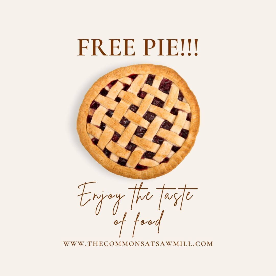 Join us in the clubhouse tomorrow at 4:00pm for Free Pie!!! While you enjoy the free pie, make sure you let us know if you want to renew because the deadline for renewals is coming quick! 🍂🎉