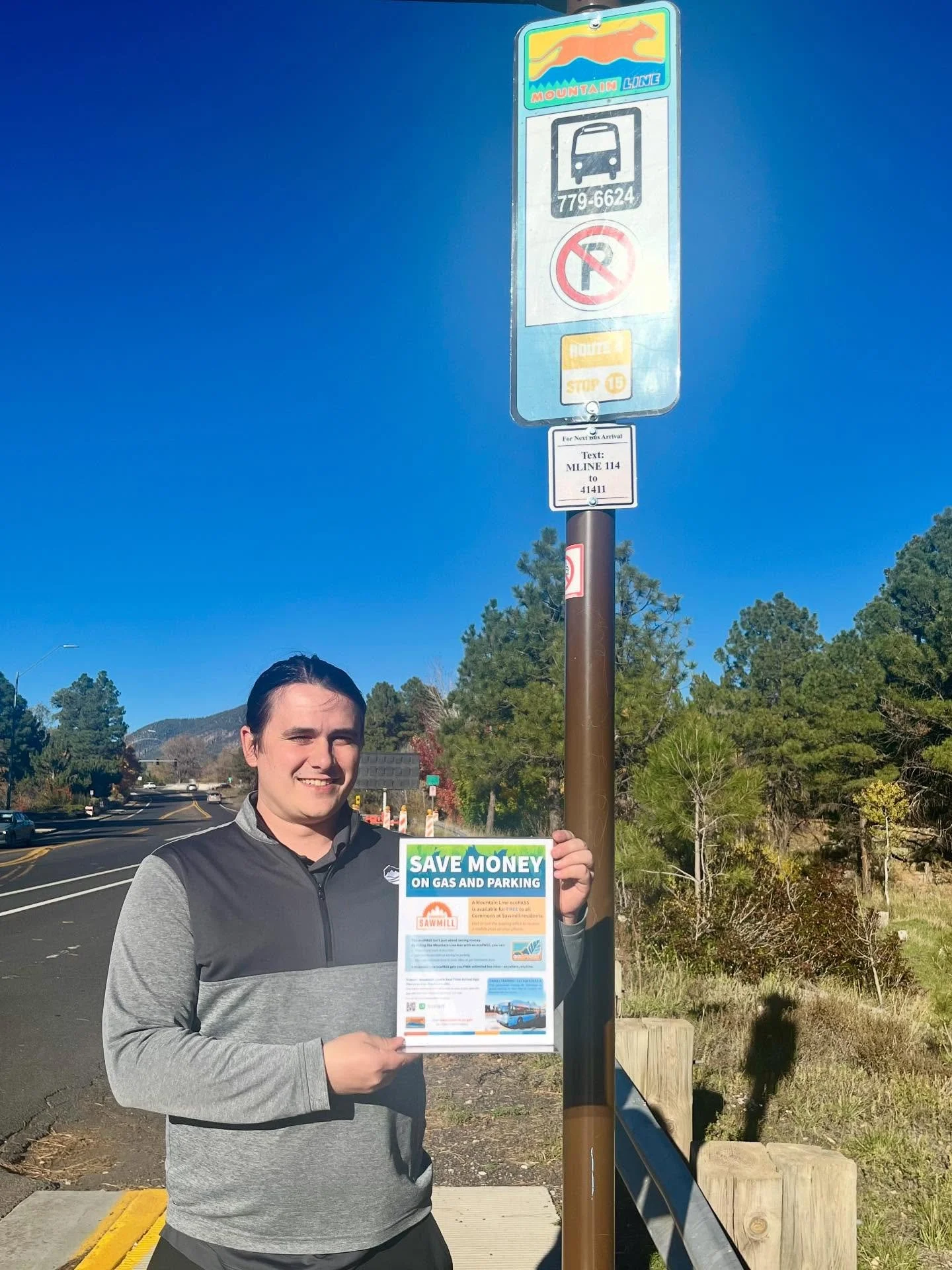 Have you gotten your bus pass yet?
 
All of our residents are able to receive a FREE Mountain Line ecoPASS! 
A Mountain Line ecoPASS gets you free unlimited bus rides anywhere, anytime.
Visit or call the leasing office to receive a mobile pass on y