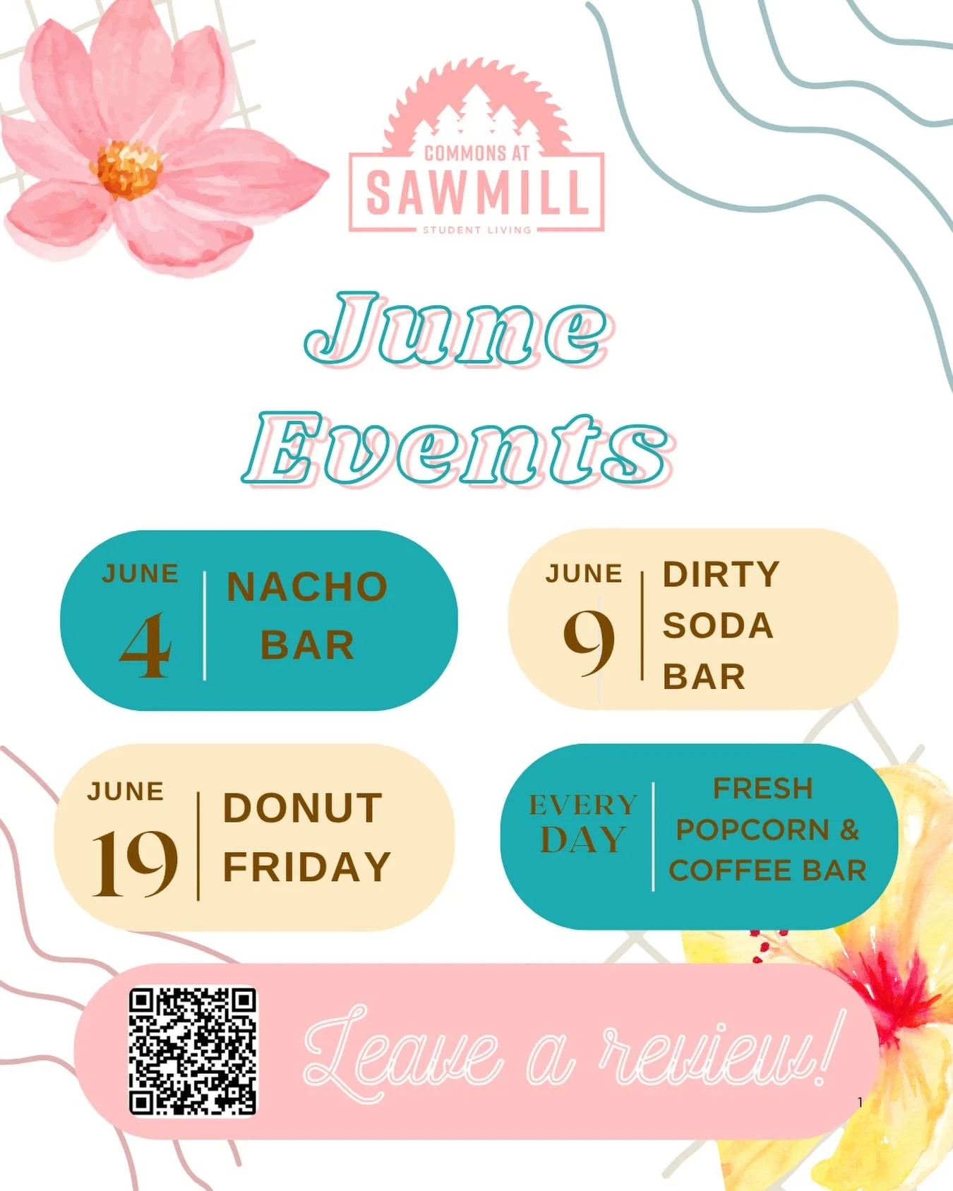 ✨🌸 JUNE IS HERE! 🌸✨

The CAS Team has put together an exciting lineup of events for this month, and we can&rsquo;t wait to spend summer with you! ☀️🎉

Keep an eye out for event times and additional details coming soon. Which event are you most exc