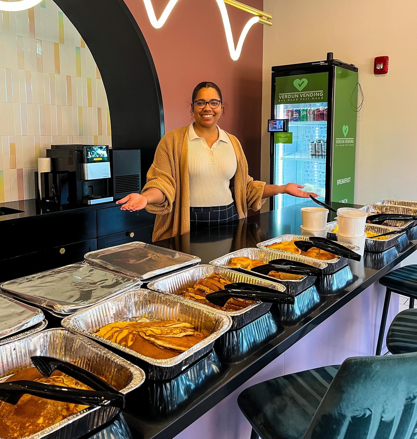 Breakfast Break! Take a break from studying for finals and come enjoy some breakfast for dinner. Ascend has you covered with multiple amenity spaces to study in after you&rsquo;re fueled up! 🤓📝🅰️