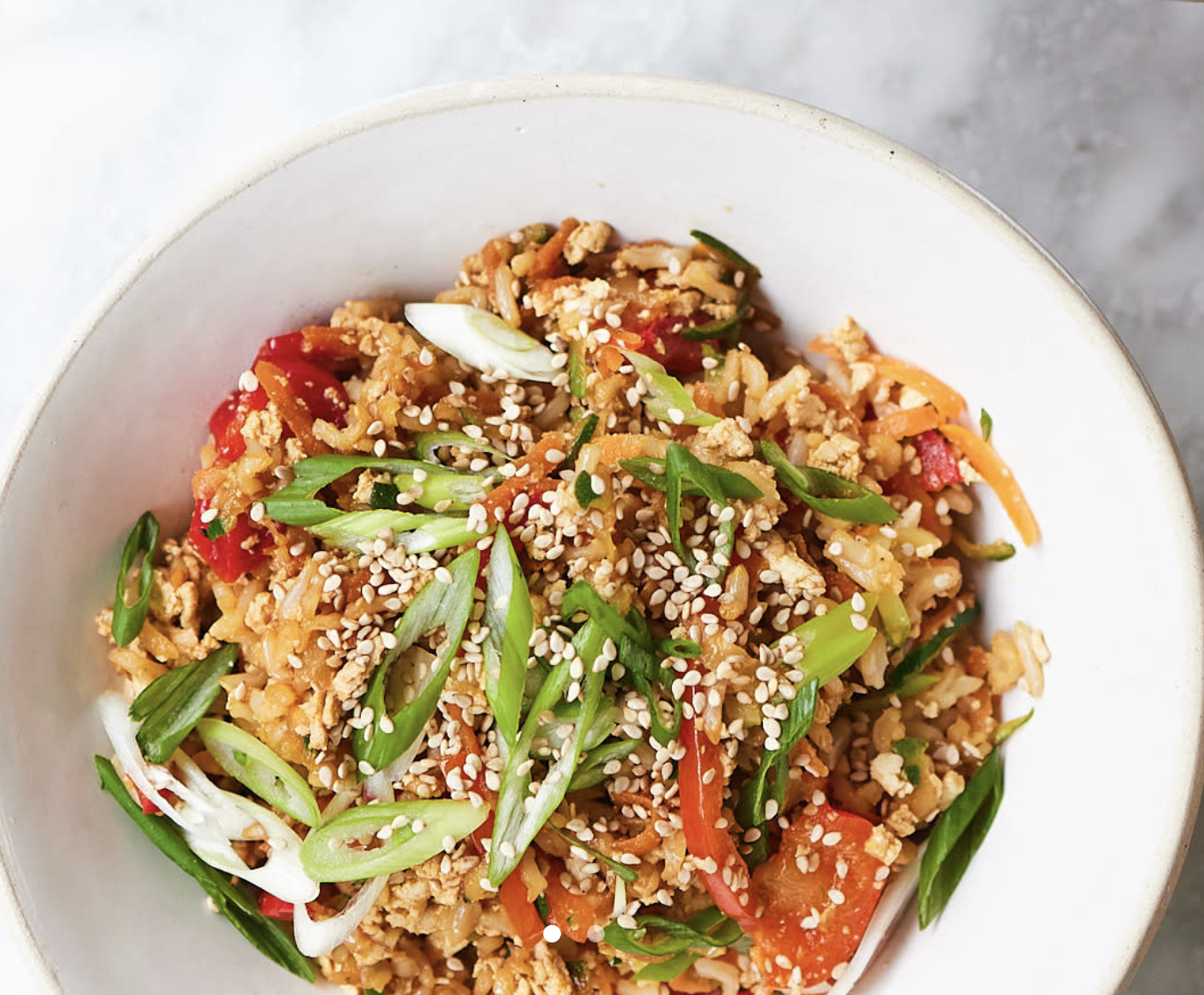 Tofu &amp; Veggie-Fried Rice