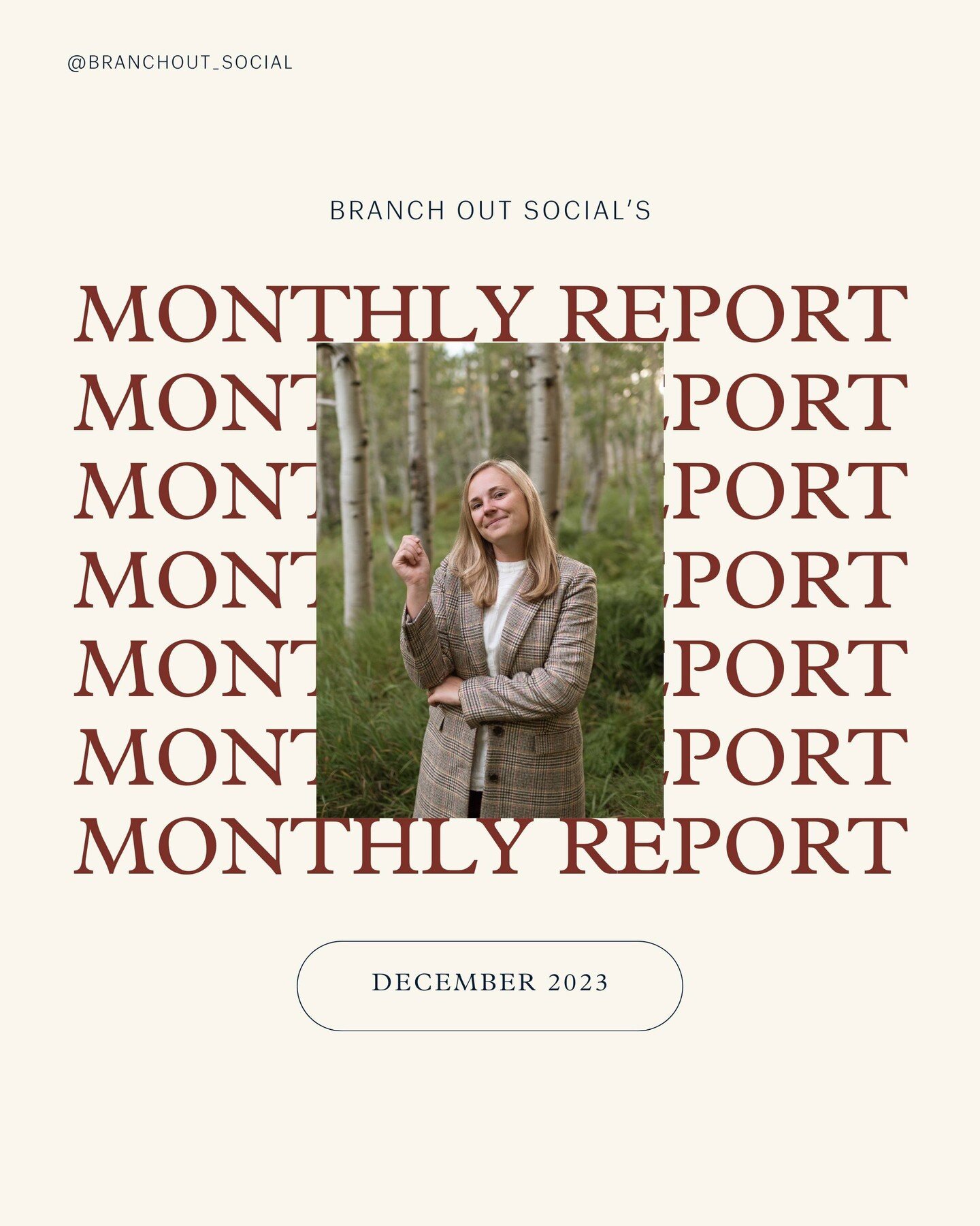 December was a wonderful end to 2023! Check out what's in store for Branch Out Social during the first month of 2024.

#BranchOutSocial #socialmediastrategist #socialmediamanagement #socialmediastrategies #nonprofitsocialmedia #nonprofitmarketing #ut
