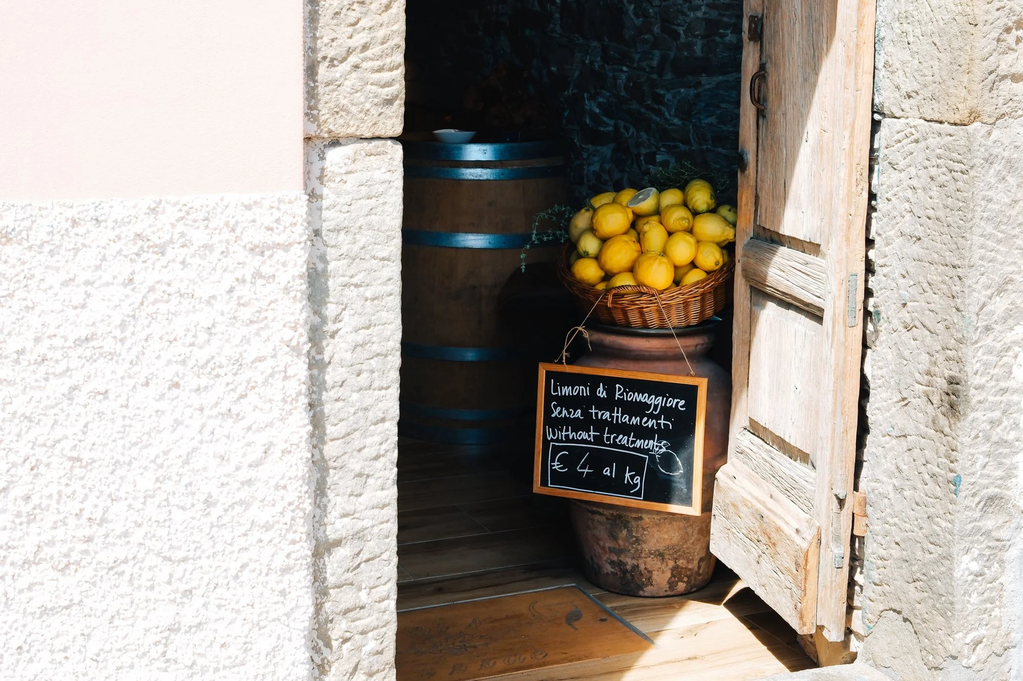 Lemons in Cinque Terre