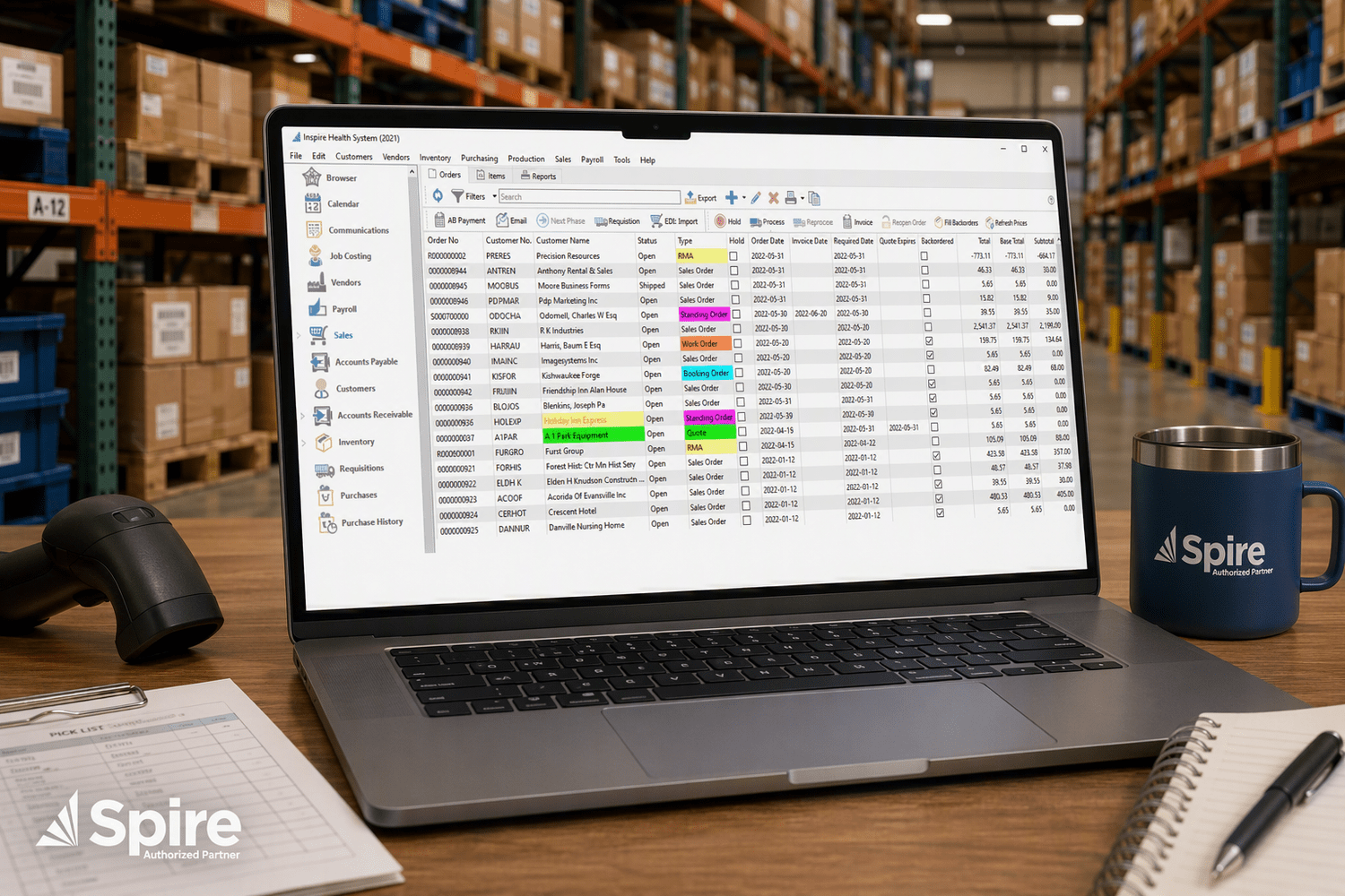 Advanced Business Solutions: Spire ERP Software