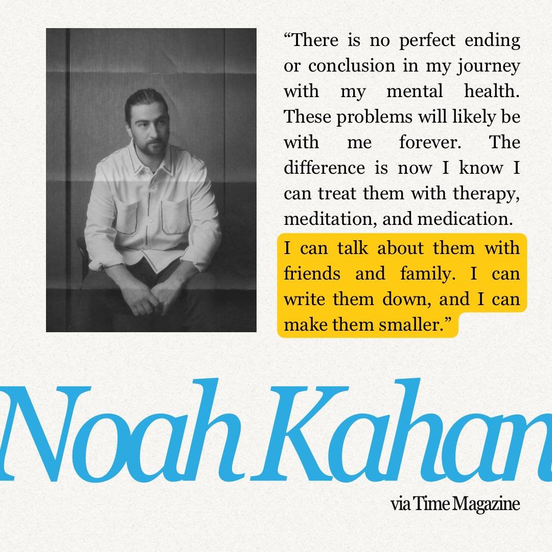 @noahkahanmusic gets us. Read his piece for @time at the link in our bio ✍️