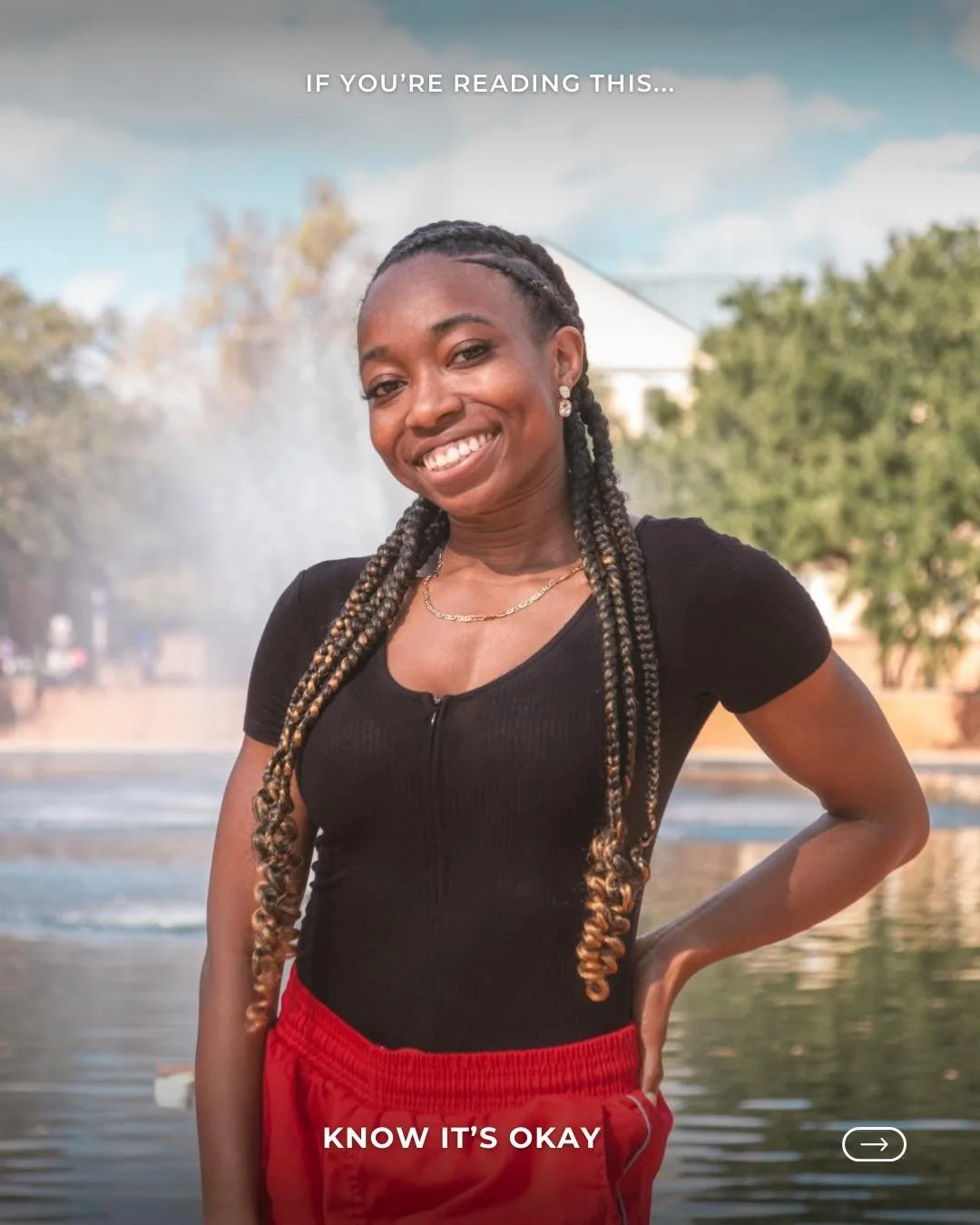 &quot;If you&rsquo;re reading this, know it&rsquo;s okay to not have it all figured out.&quot;

In today's letter, Courtney H. (@ifyourereadingthisuofsc), reminds readers that it's okay to feel like life is more than you can handle at times, and that