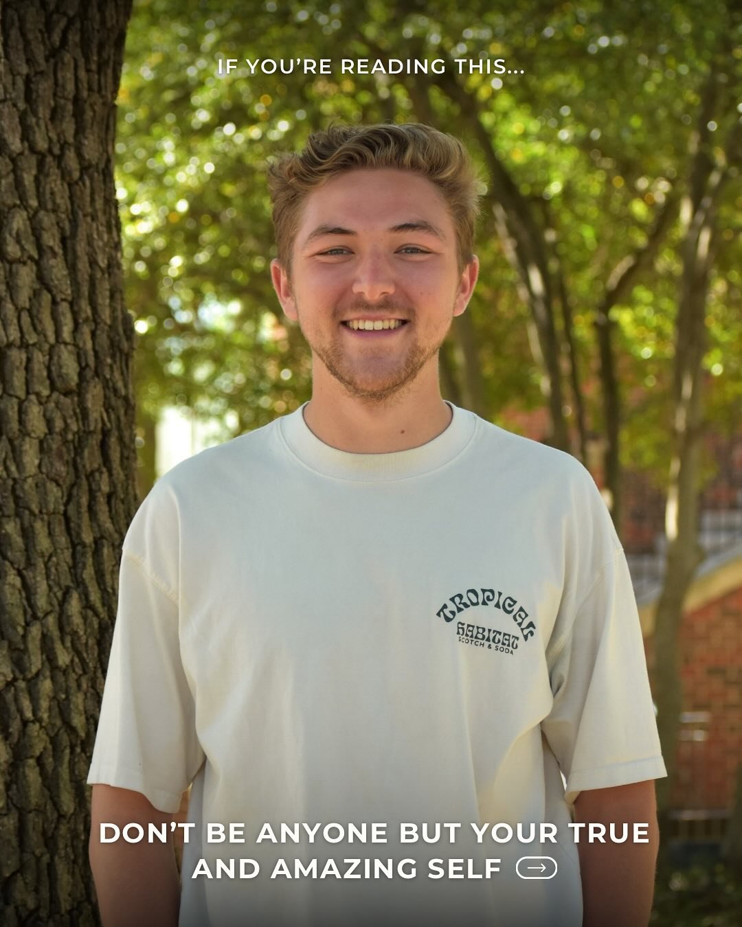 &ldquo;If you&rsquo;re reading this, don&rsquo;t be anyone but your true and amazing self.&rdquo;

Connor H. (@ifyourereadingthisatsmu alum) shares his experience with sexuality and faith, and reminds readers that they are loved, valued, and worthy. 