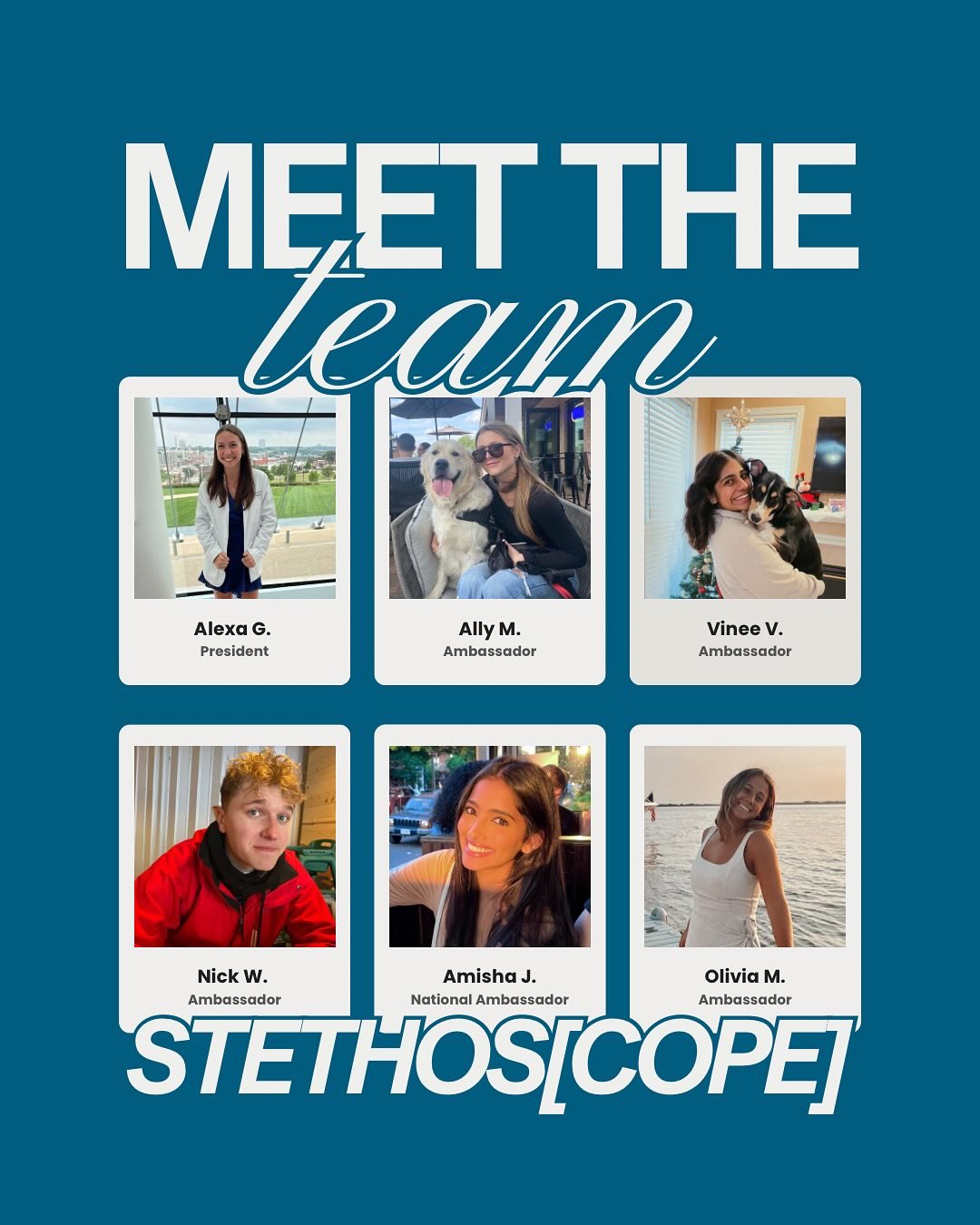 They&rsquo;re fun, they&rsquo;re cool, and they&rsquo;re future doctors, OTs, and more 🥼 Meet the rockstars behind @ifyourereadingthismed 🩺