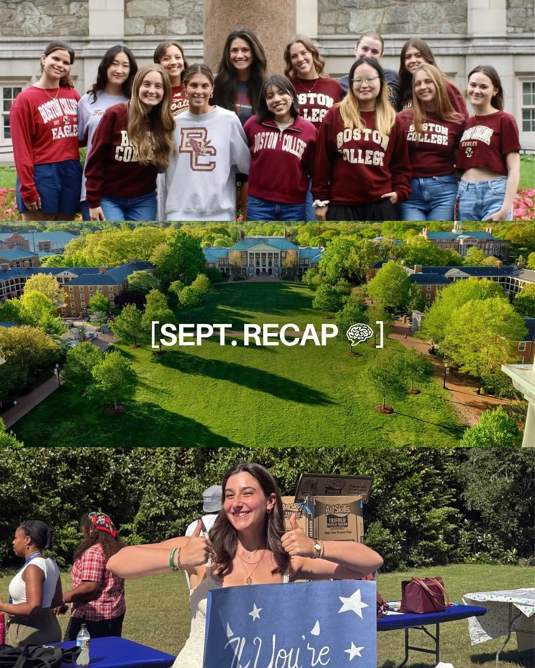 BACK 2 SCHOOL ✏️ swipe to see what our student teams have been up to during their first month back on campus 📓