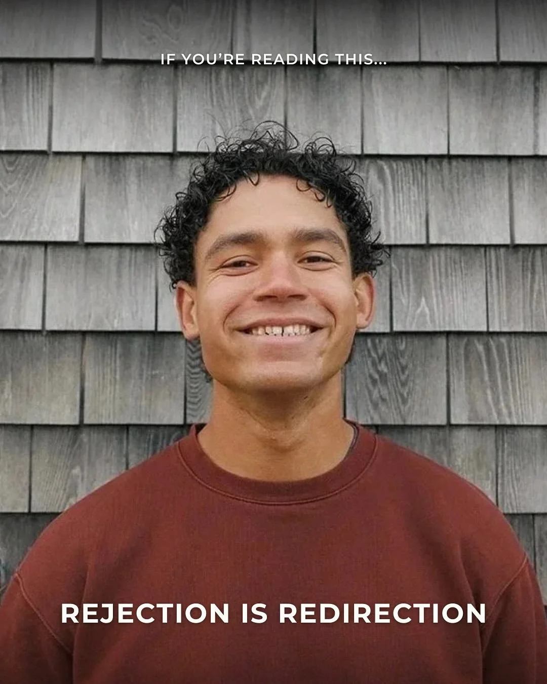 &ldquo;If you&rsquo;re reading this, rejection is redirection.&rdquo; 

Willie B. (@ifyourereadingthisgeorgetown ) reminds readers that our paths are rarely ever in a straight line. Read the letter at the link in our bio ✉️