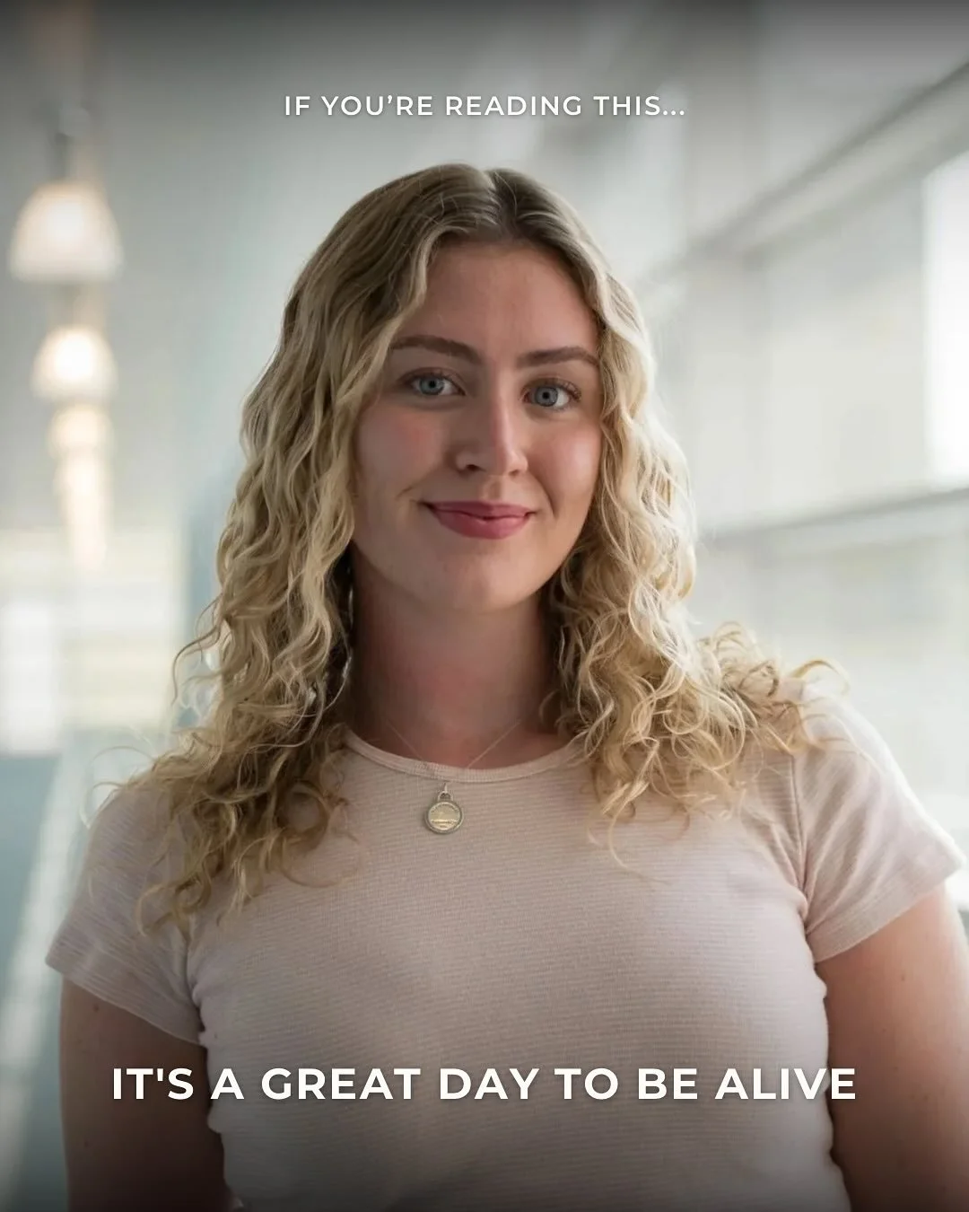 &ldquo;If you&rsquo;re reading this, it&rsquo;s a great day to be alive.&rdquo; 

Roisin W. (@ifyourereadingthiscuse ) shares her experience with accepting the unknown, and reminds readers to live each day with gratitude. Read the full letter at IYRT