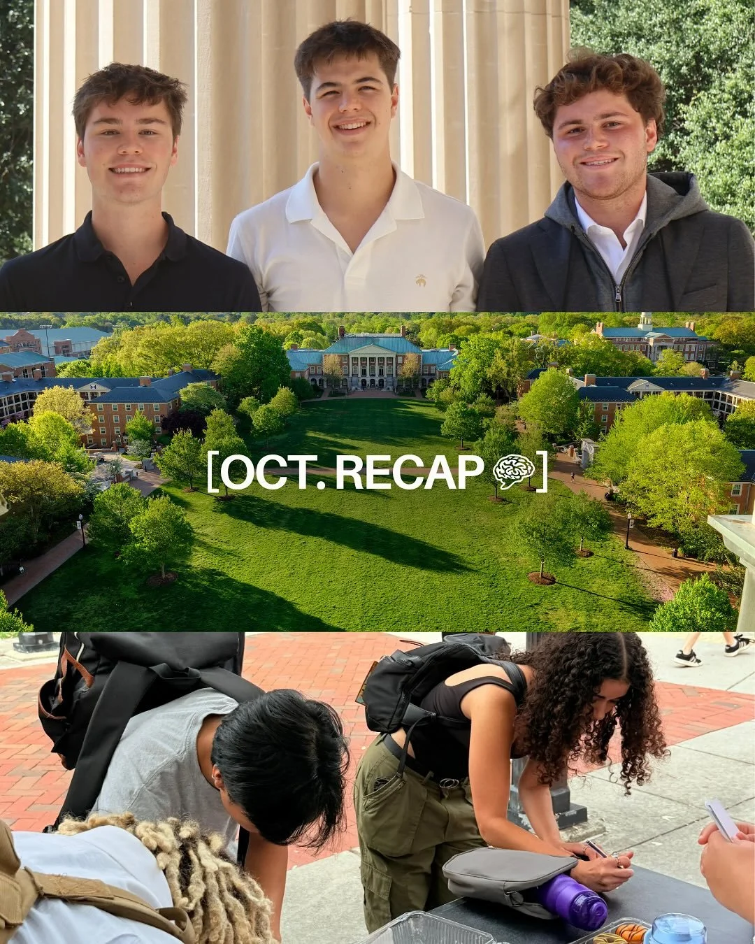 Spooky szn but make it.... good for your mental health? Swipe to see what our student teams have been up to this month 🎃