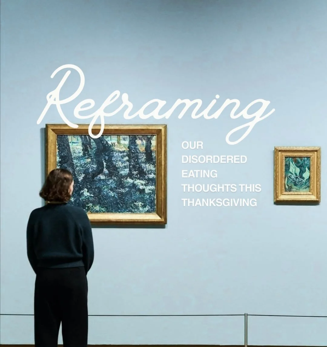 Holiday food thoughts getting messy? Same. Here are a few ways to reframe the noise and give yourself some actual breathing room this Thanksgiving. Take what helps, leave what doesn&rsquo;t 🍽️