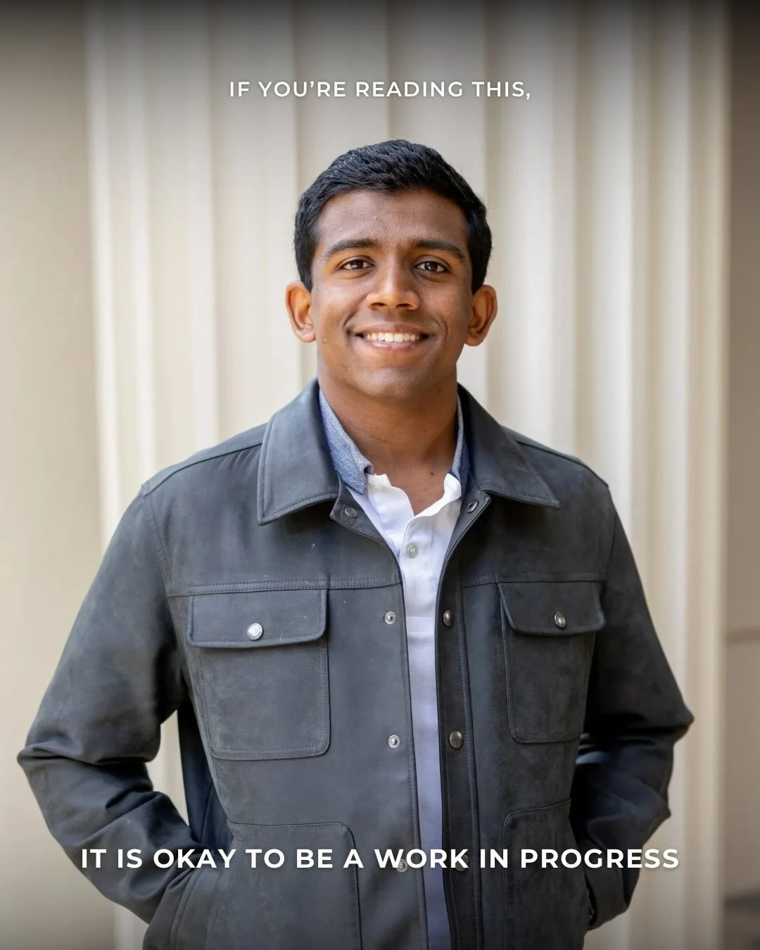 &ldquo;If you&rsquo;re reading this, it is okay to be a work in progress.&rdquo; 

Madhavraj P. (@ifyourereadingthisuga ) reminds readers that uncertainty is not something to fear. Read the full letter at the link in our bio ✉️