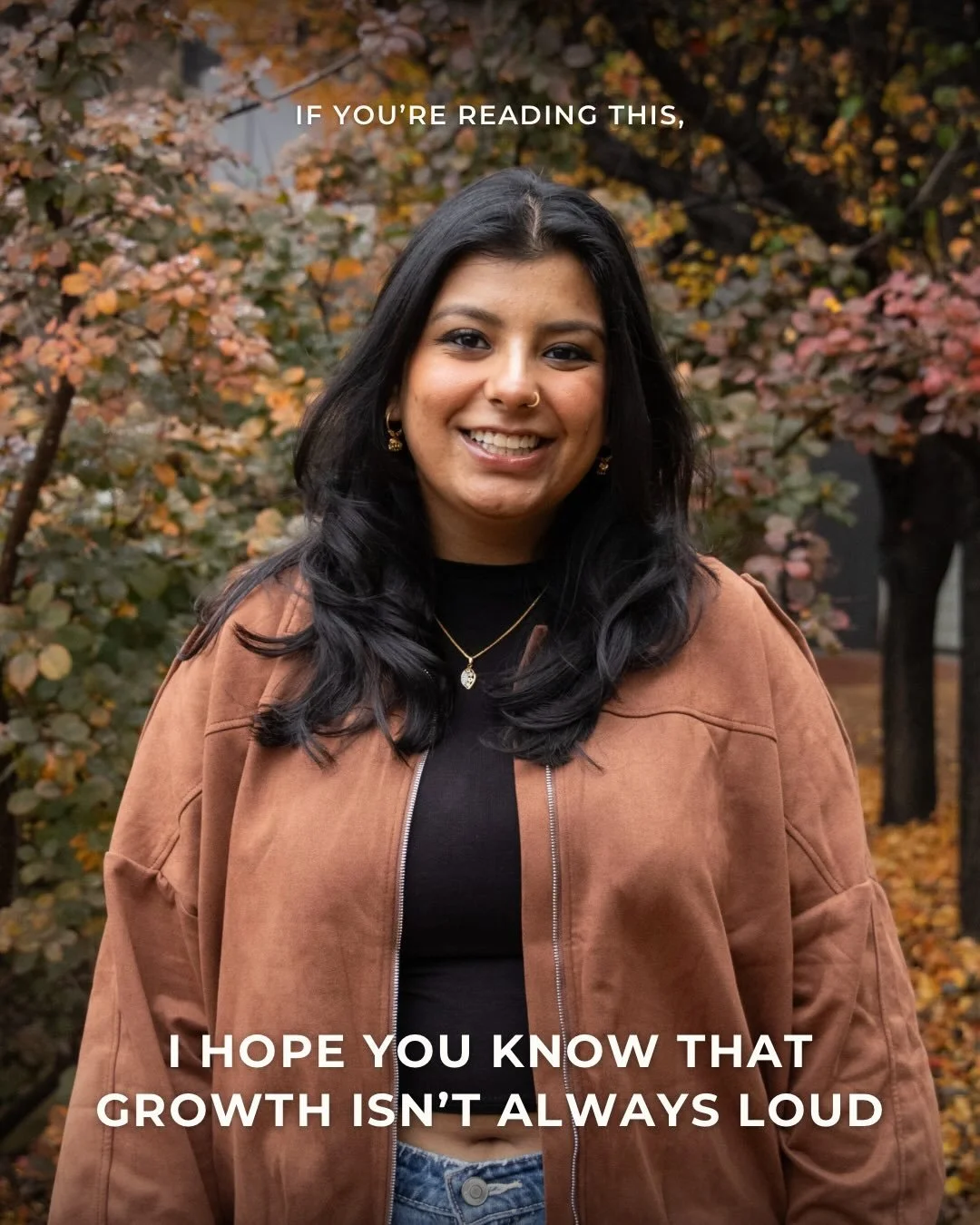 &ldquo;If you&rsquo;re reading this, I hope you know that growth isn&rsquo;t always loud.&rdquo; 

Muskan P. (@ifyourereadingthiswashu ) reminds readers that choosing ourselves isn&rsquo;t selfish. Read the full letter at the link in our bio ✉️