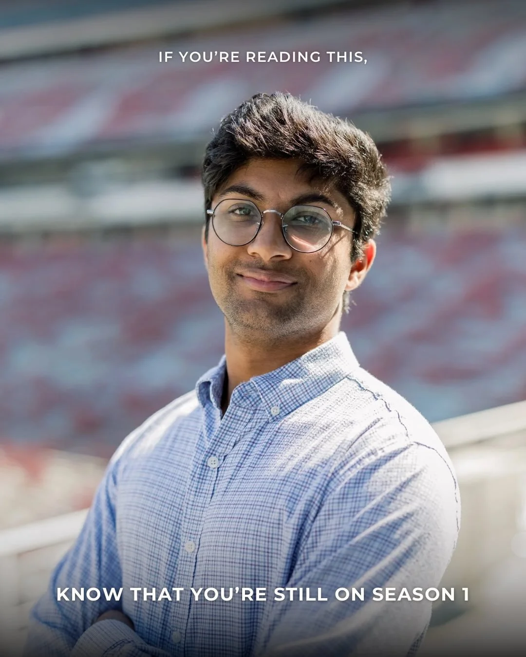 &ldquo;If you&rsquo;re reading this, know that you&rsquo;re still on season 1.&rdquo; 

Keyur M. (@ifyourereadingthisuga ) reminds readers that it&rsquo;s okay to not know what&rsquo;s next. Read the full letter at the link in our bio ✉️