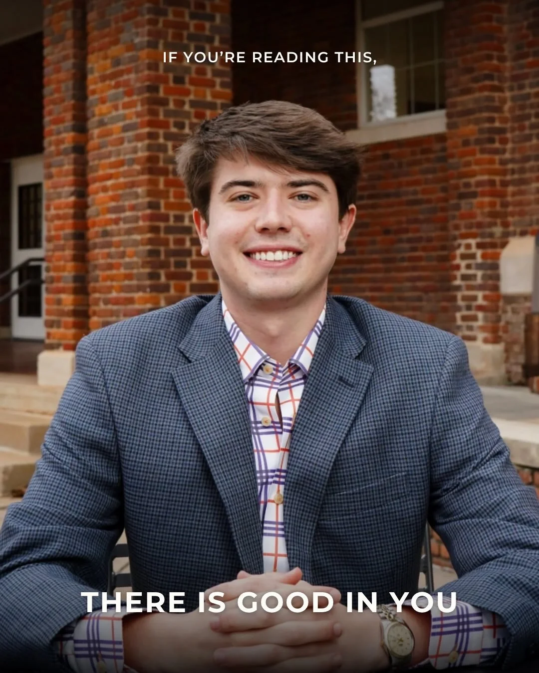 &ldquo;If you&rsquo;re reading this, there is good in you.&rdquo; 

Frank D. (@ifyourereadingthisclemson ) reflects on his experience with mental health, and encourages his peers - especially men - to be the conversation that interrupts the silence a